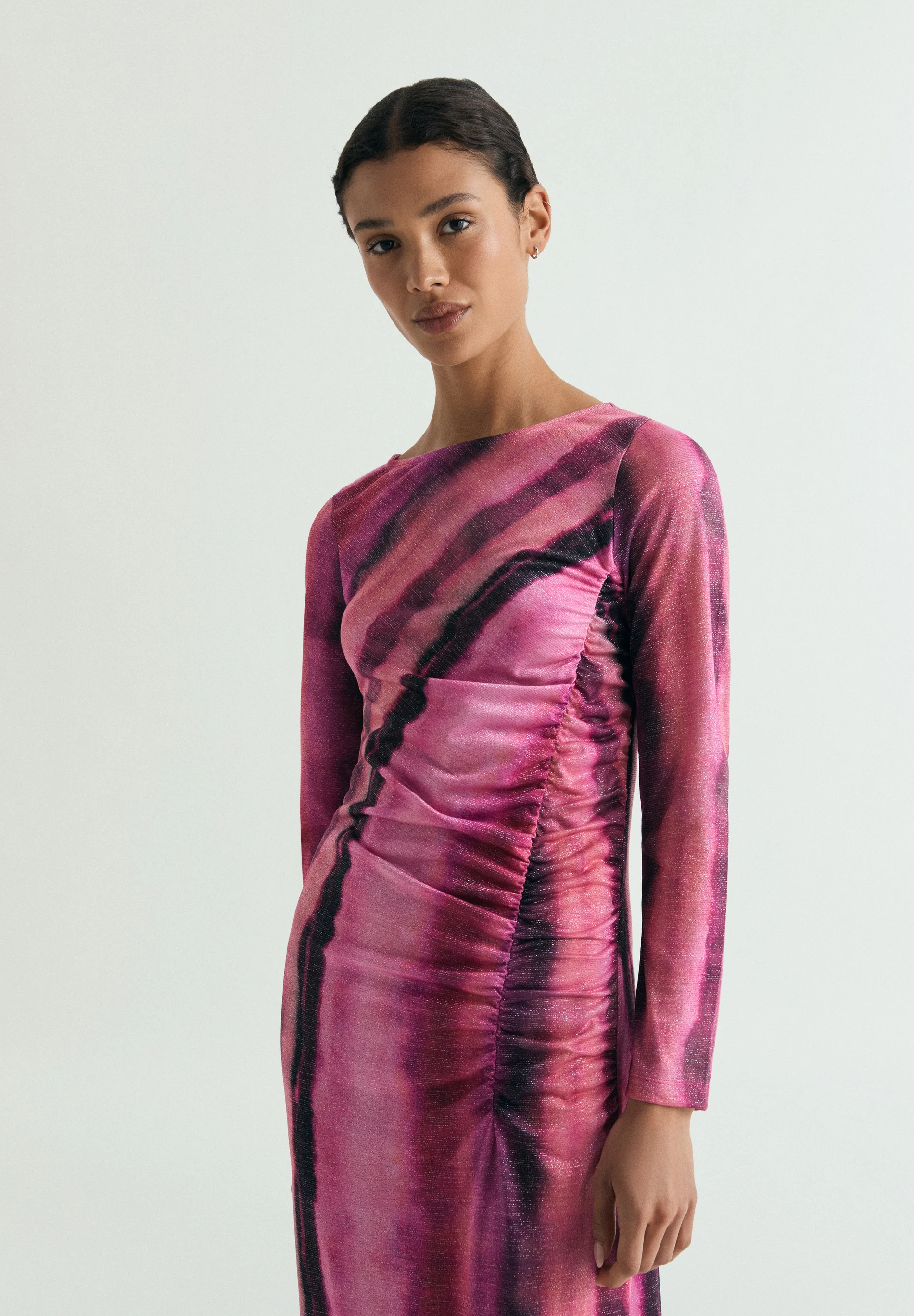 VESTIDO LÚREX TIE-DYE - Image 2