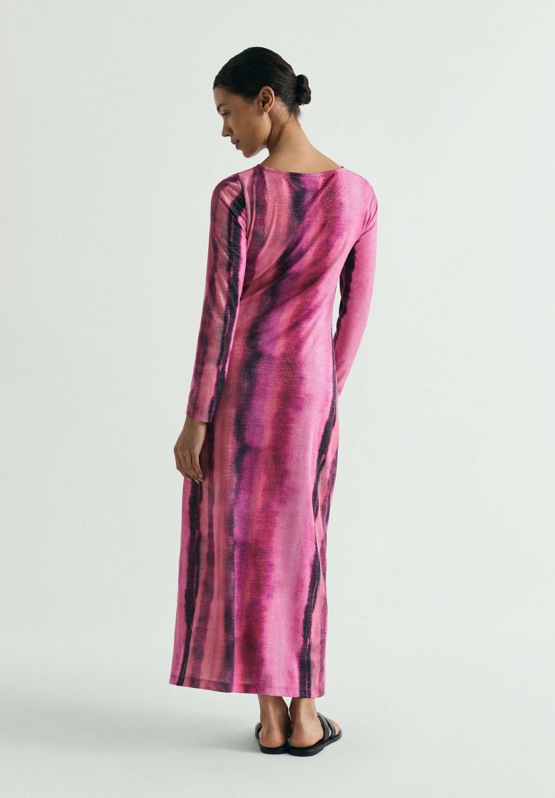 VESTIDO LÚREX TIE-DYE - Image 3