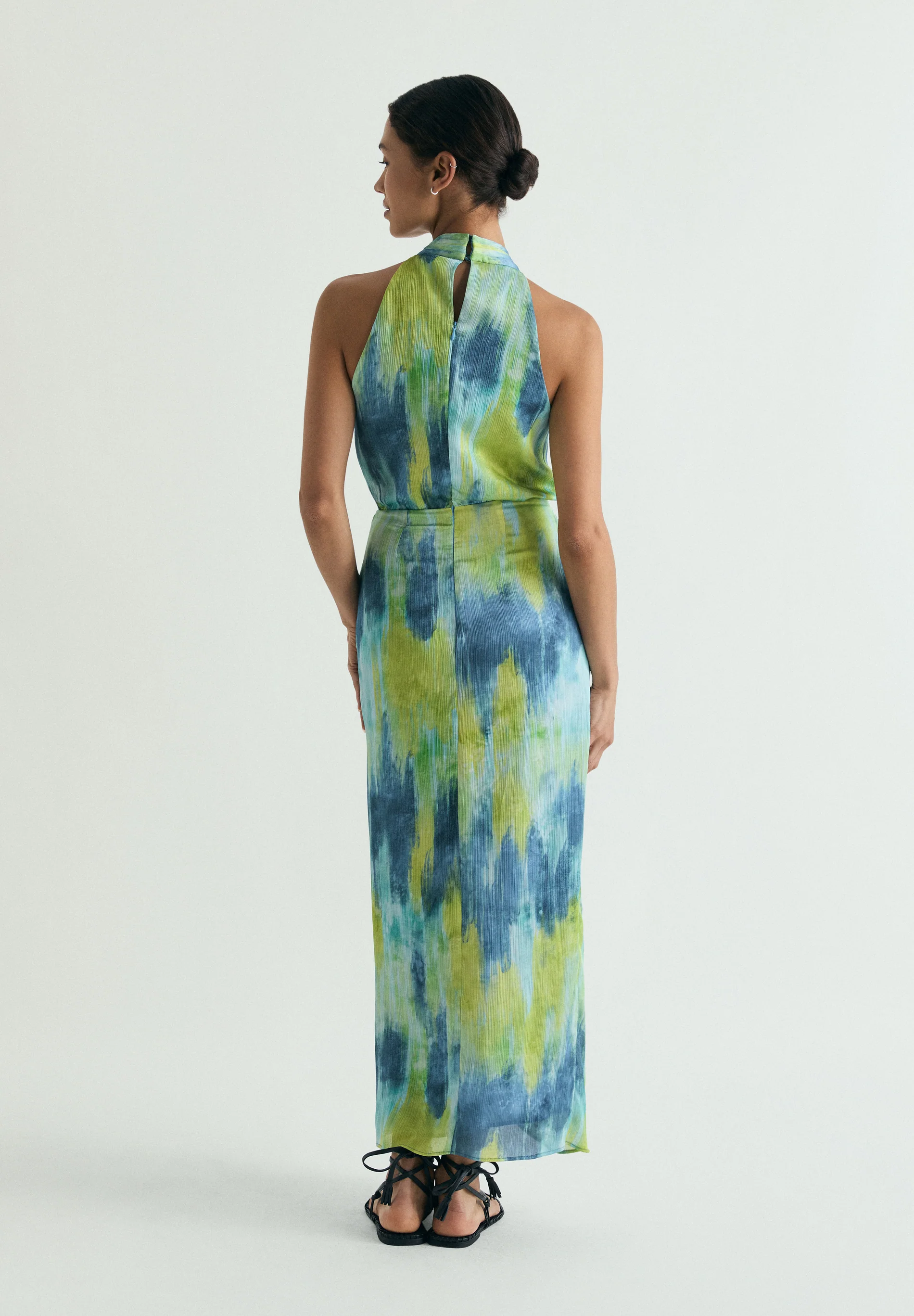 VESTIDO MIDI TIE DYE NUDO - Image 3