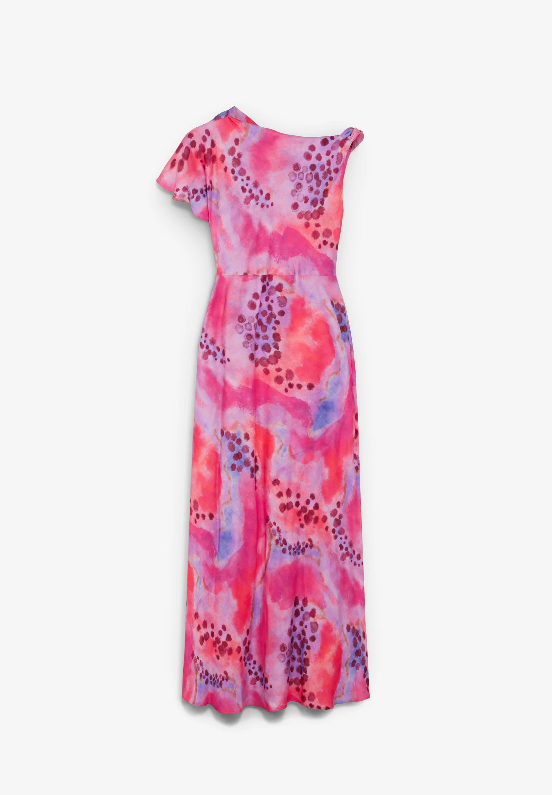 VESTIDO ASIMÉTRICO SATINADO - Image 5