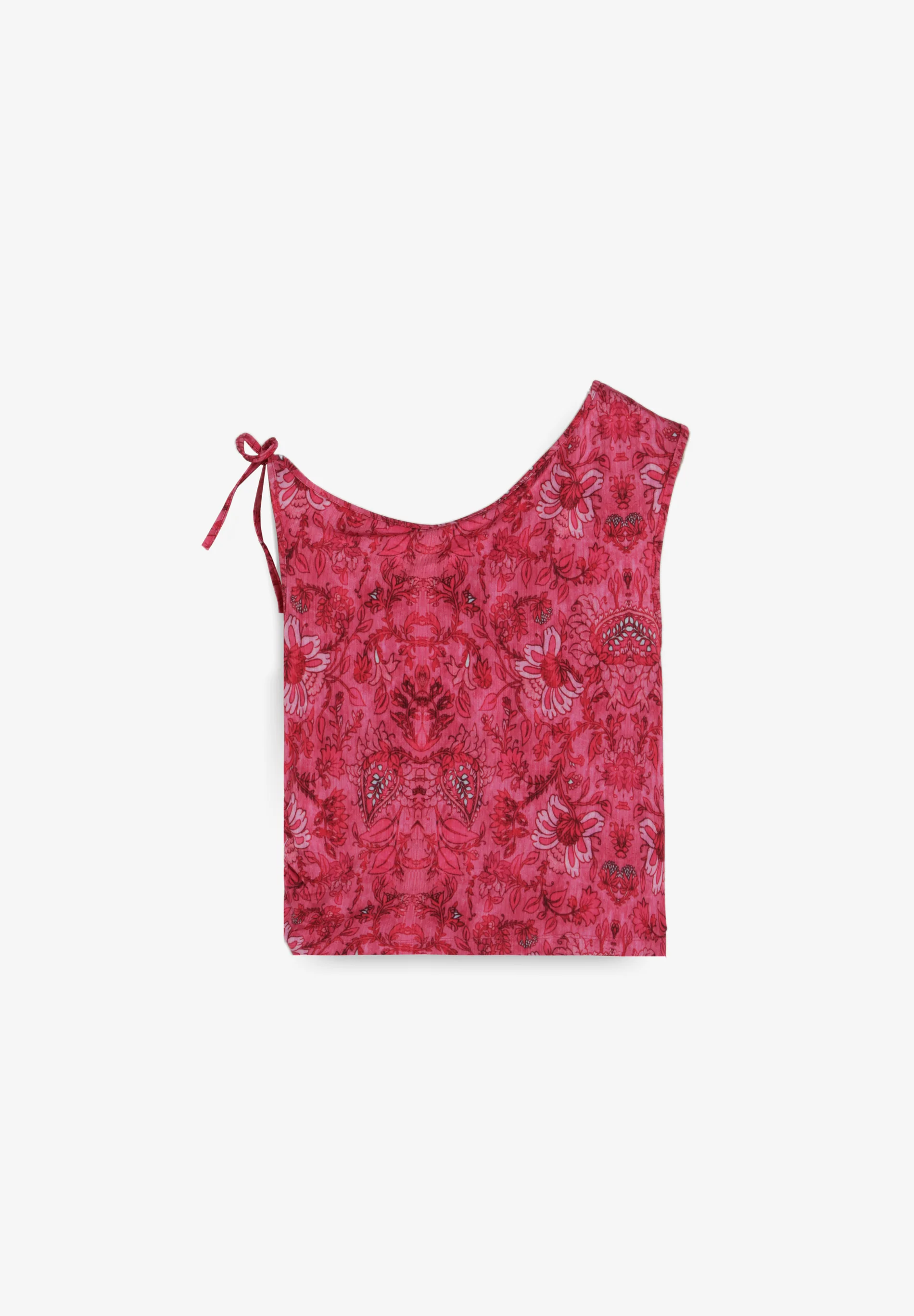 TOP ASIMÉTRICO ESTAMPADO - Image 2