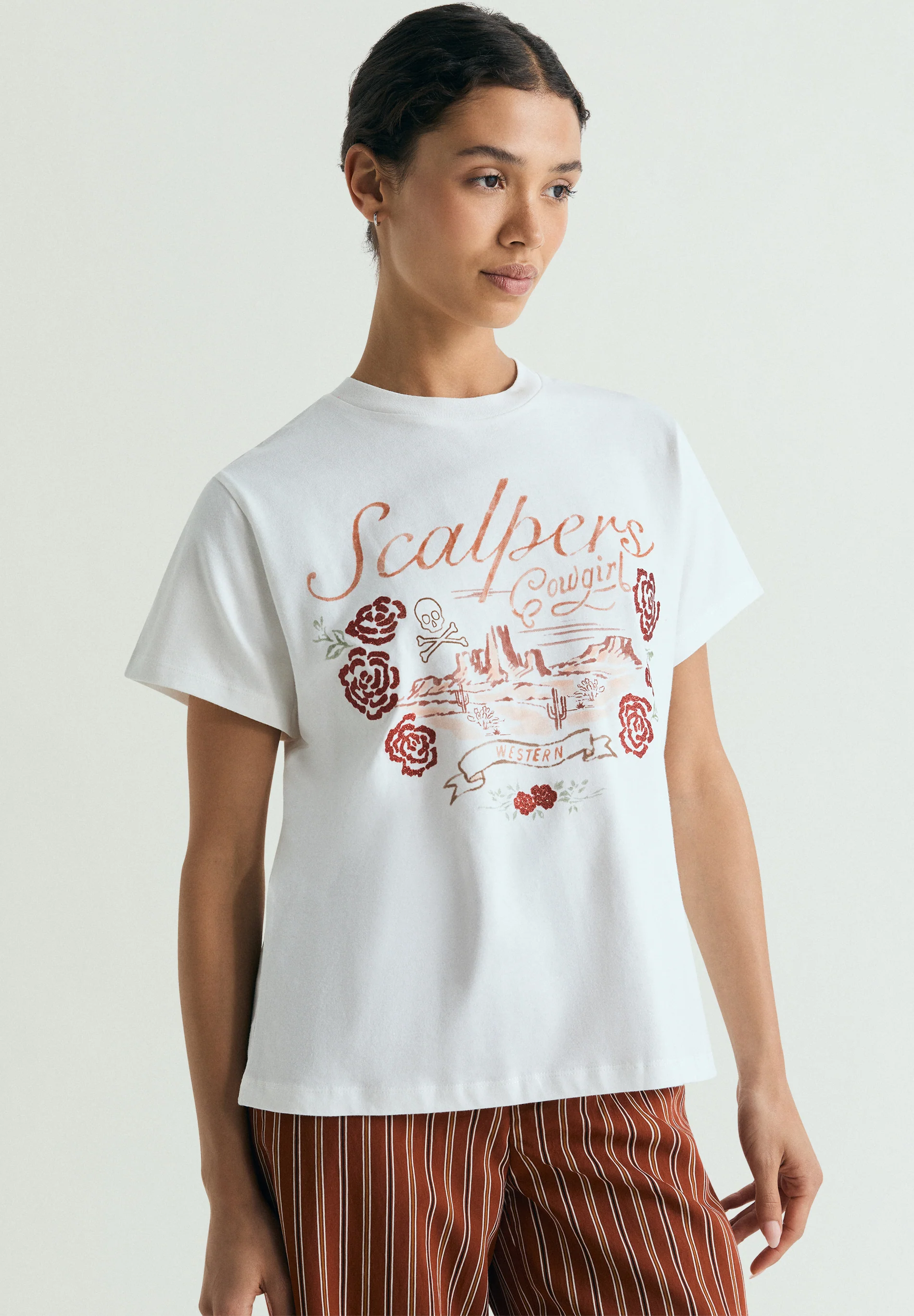 CAMISETA ESTAMPADA GLITTER
