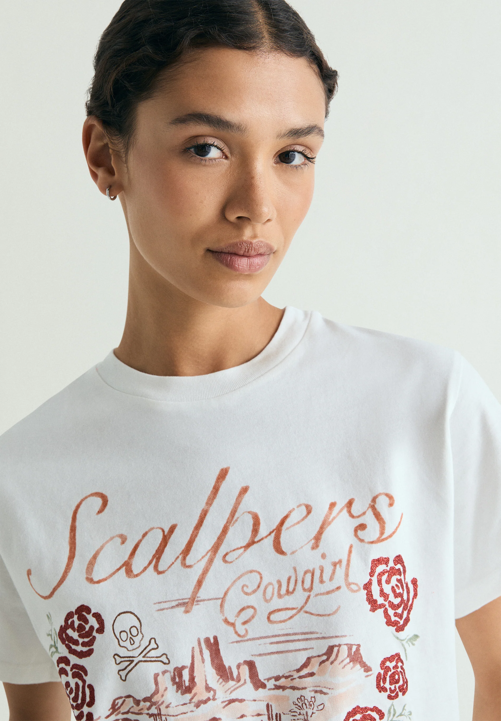 CAMISETA ESTAMPADA GLITTER - Image 3