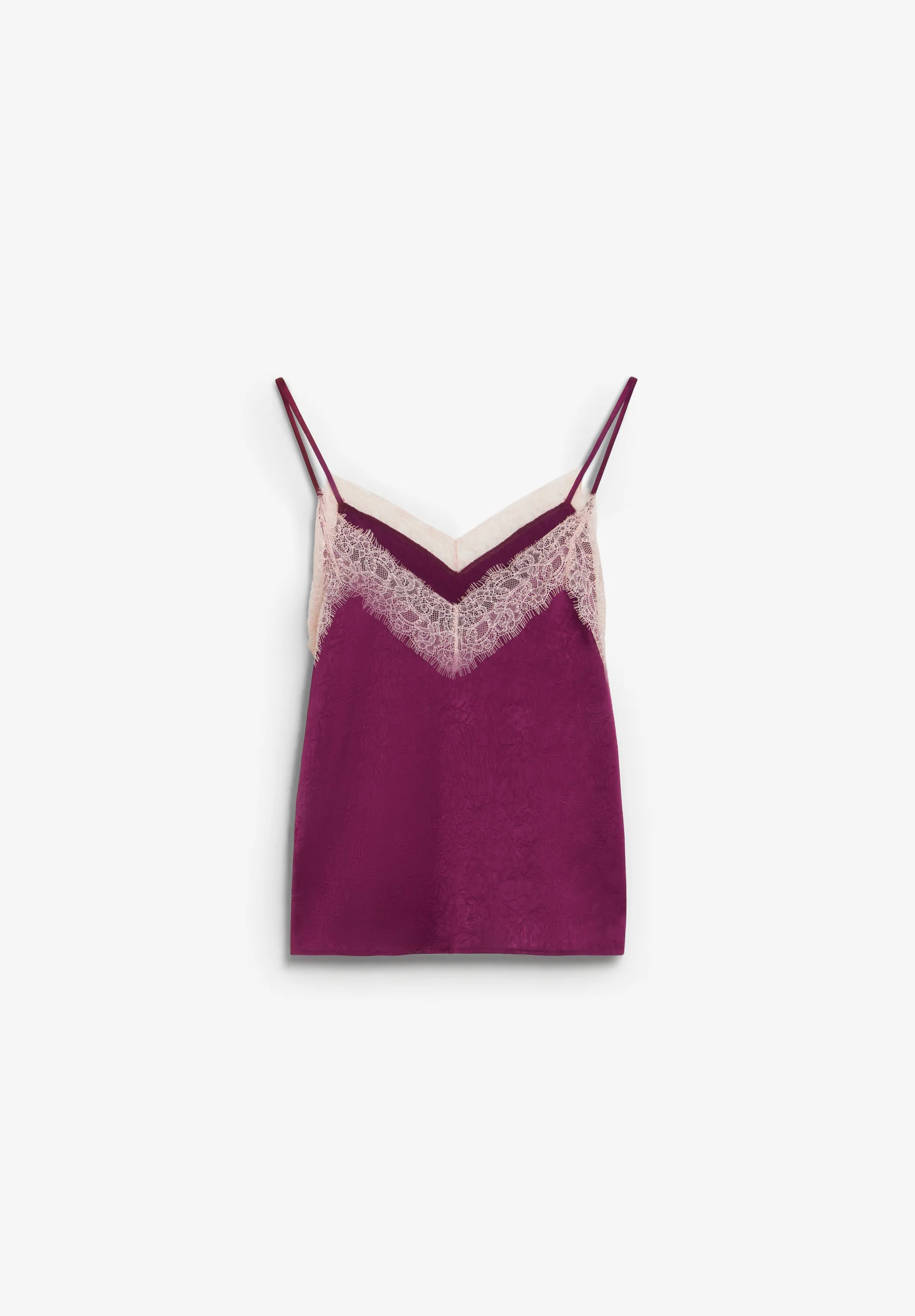 TOP SATINADO ENCAJE - Image 5