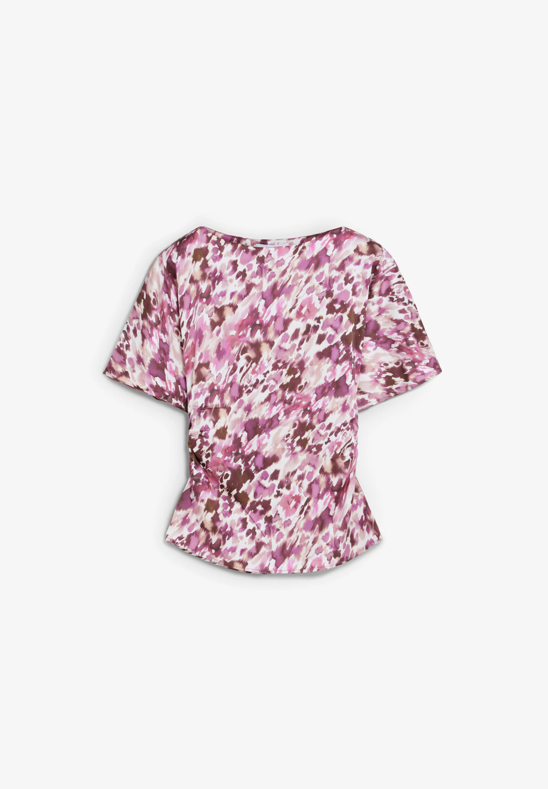 TOP ESTAMPADO DRAPEADO LATERAL