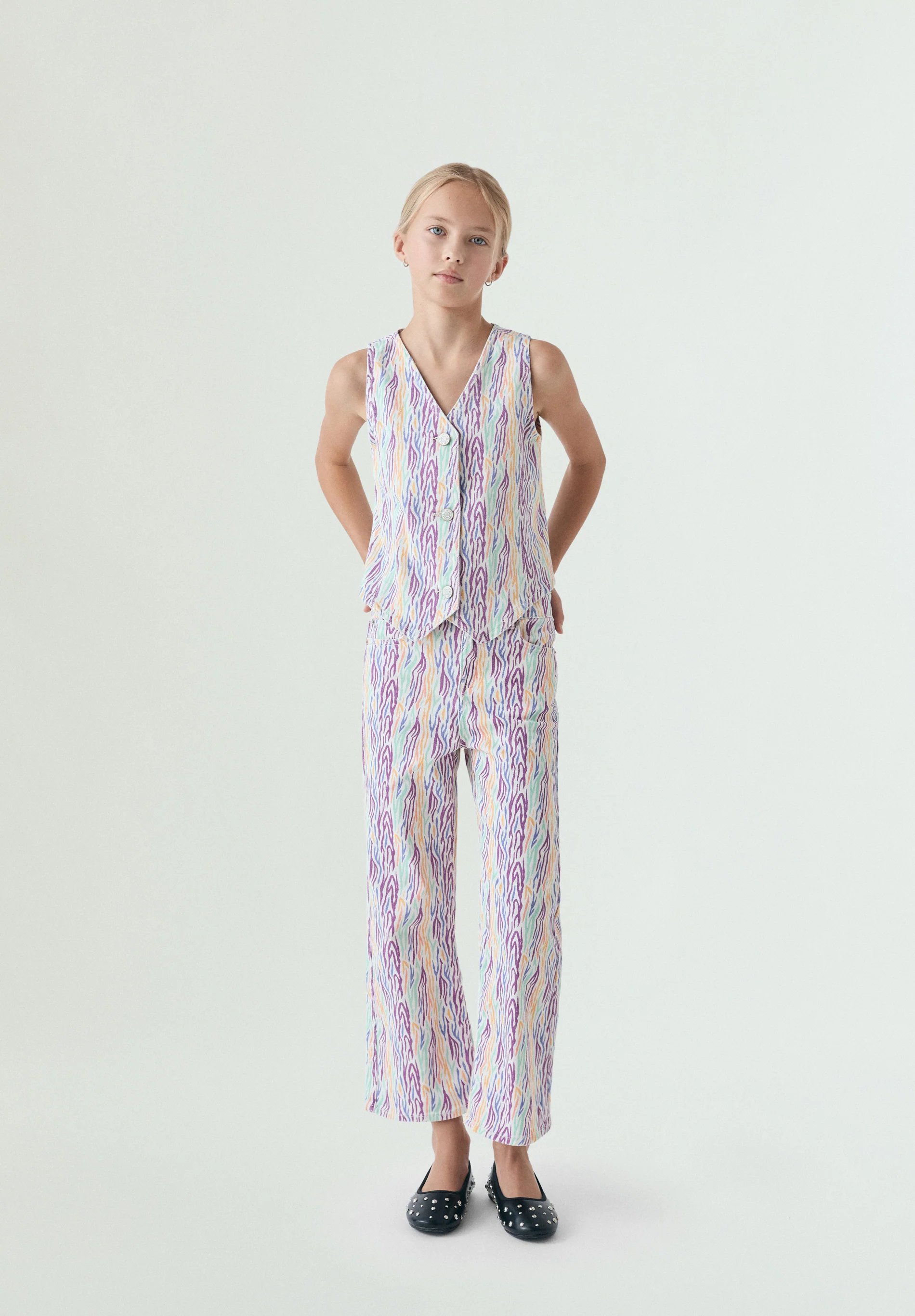 CHALECO DENIM MULTICOLOR - Image 4