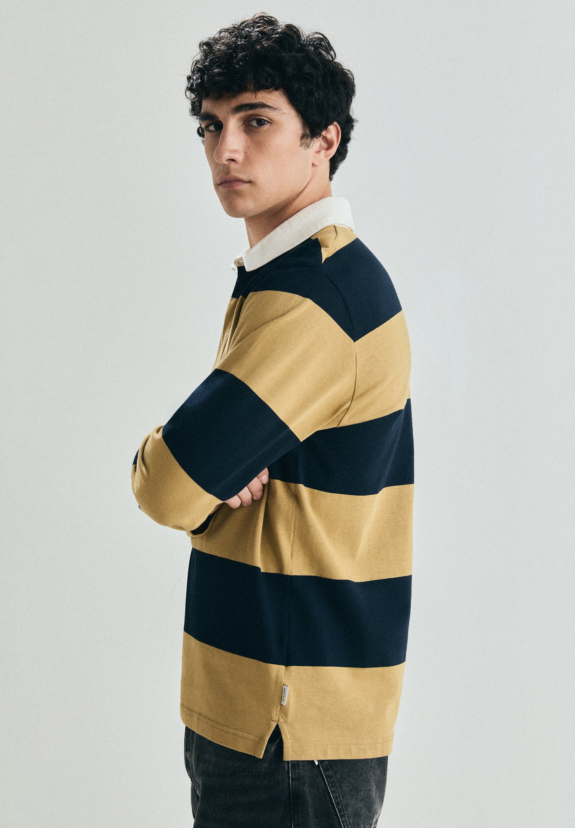 POLO RAYAS CONTRASTE
