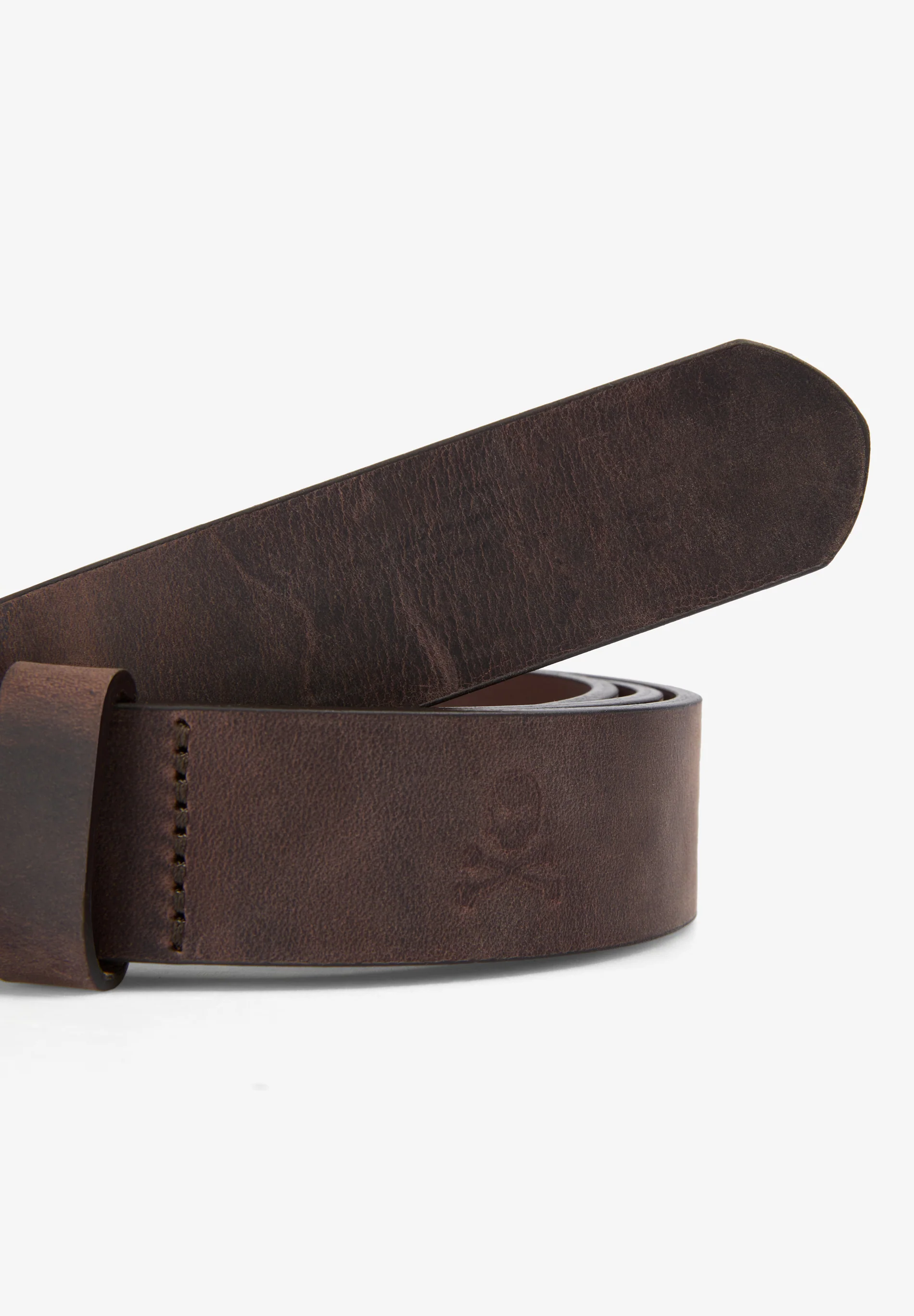 CINTURÓN PIEL HEBILLA DORADA - Image 3