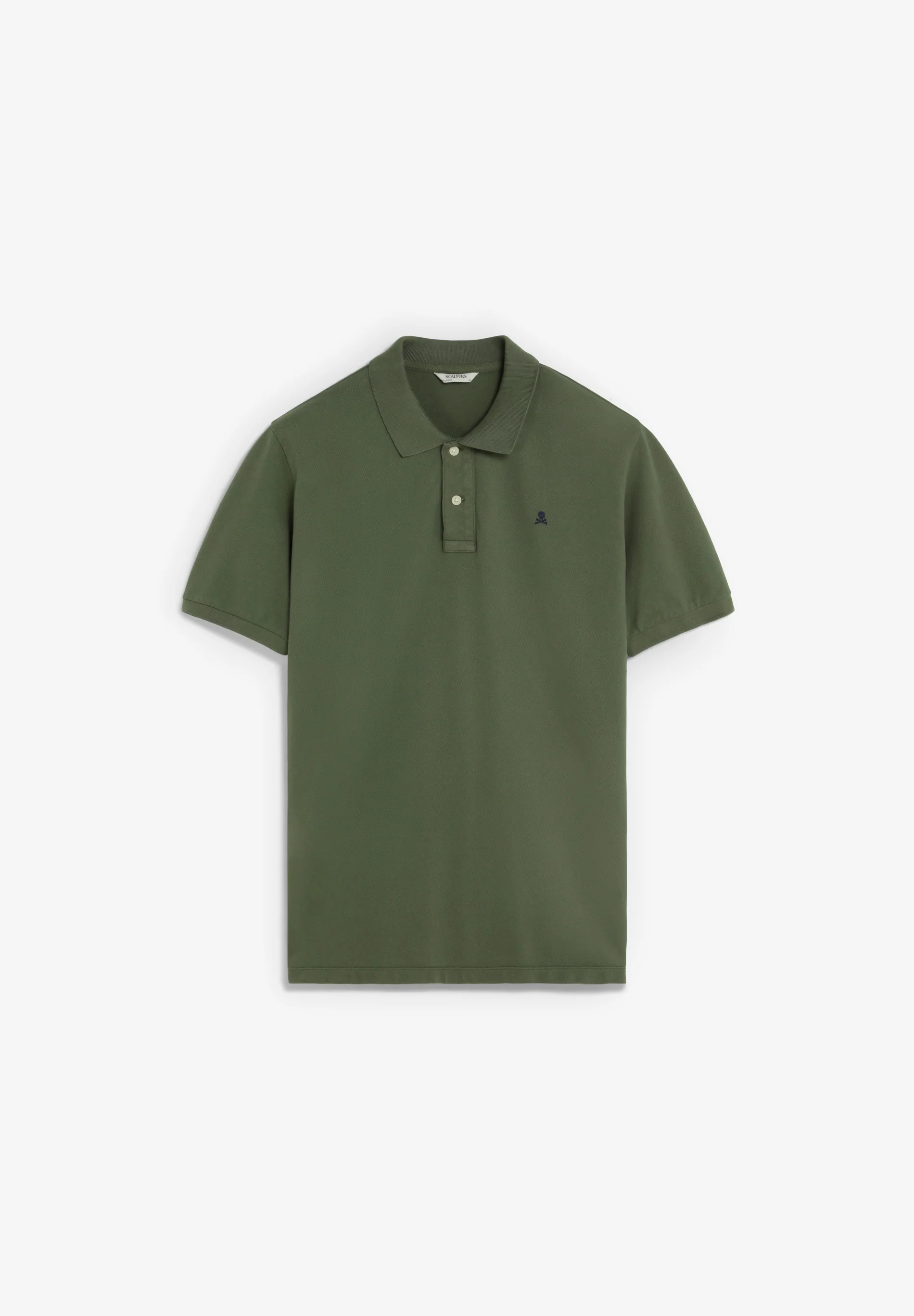 POLO DE PIQUÉ BORDADO CONTRASTE