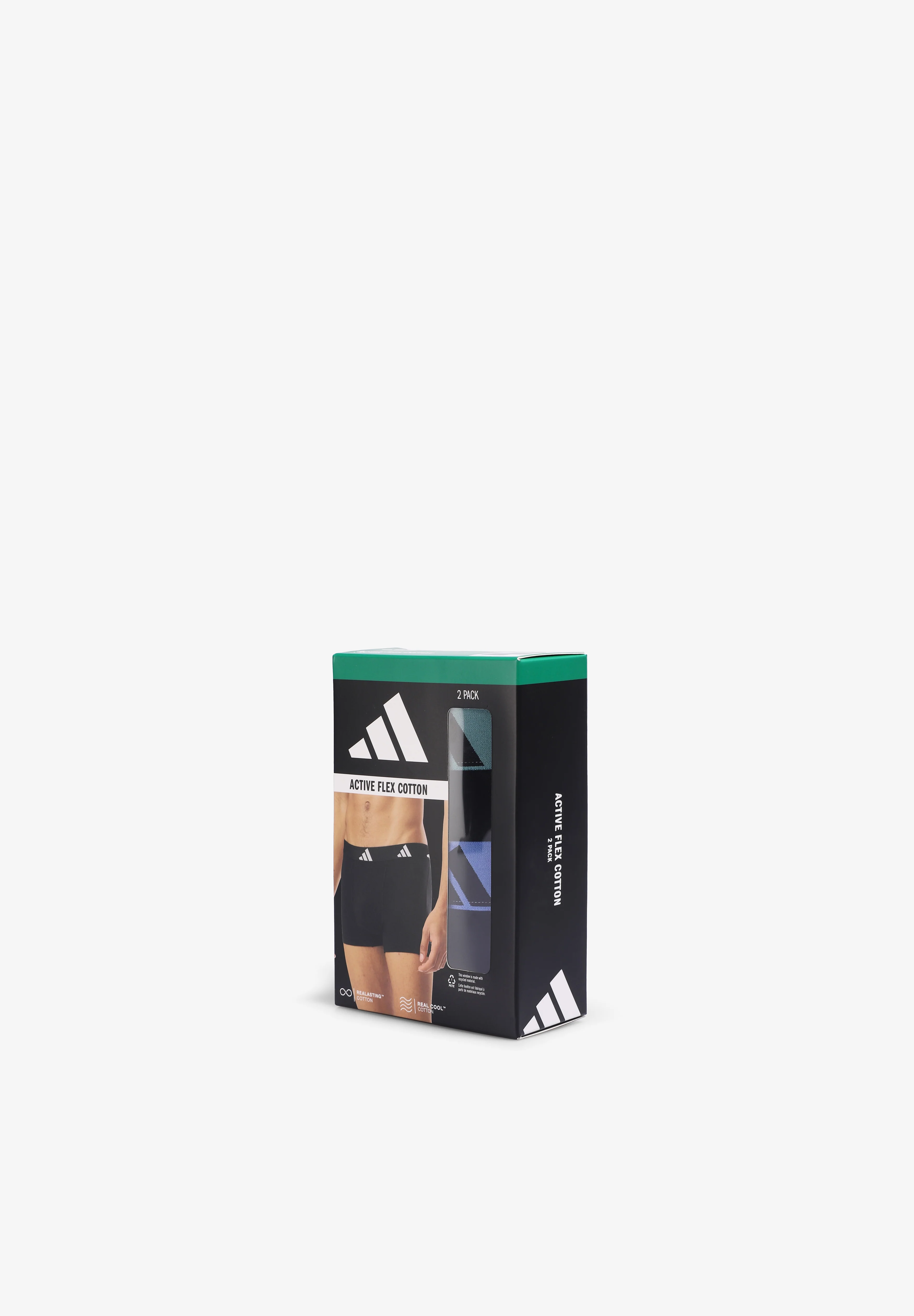 ADIDAS | PACK 2 BÓXER ACTIVE FLEX COTTON - Image 3