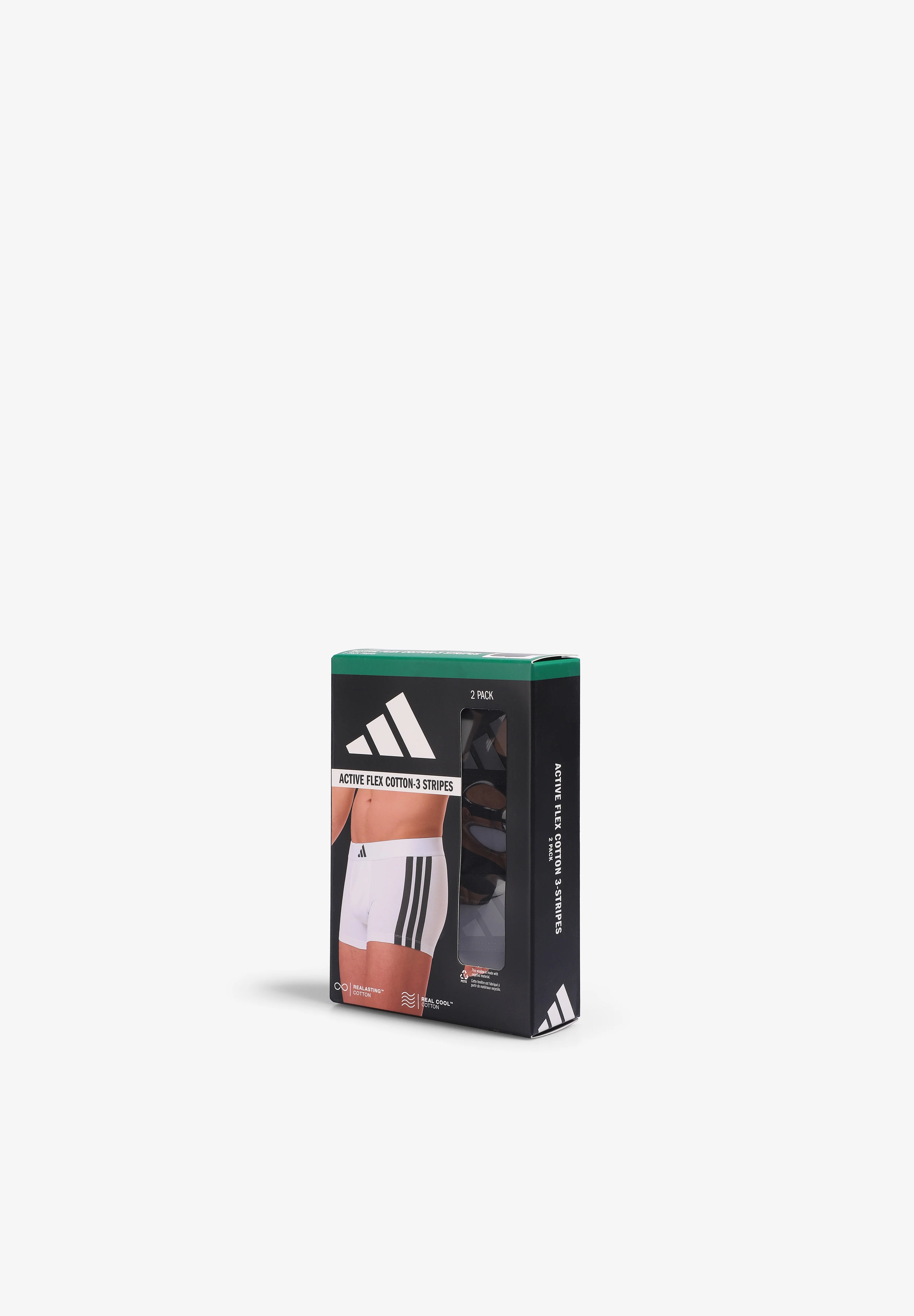 ADIDAS | TRUNK LOW RISE 3 STRIPES 2P ACTIVE FLEX COTTON - Image 5