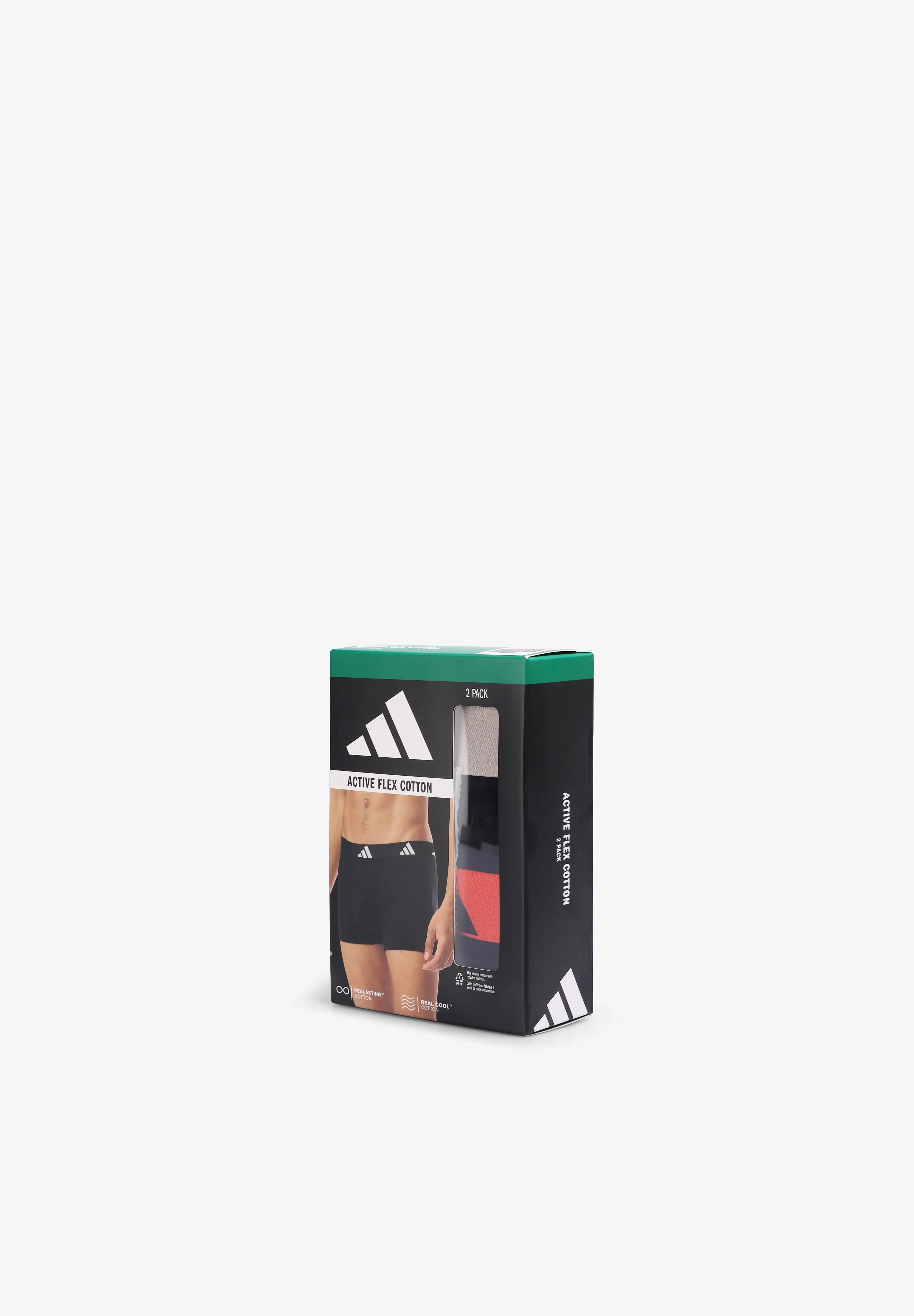 ADIDAS | PACK 2 BÓXER ACTIVE FLEX COTTON - Image 3