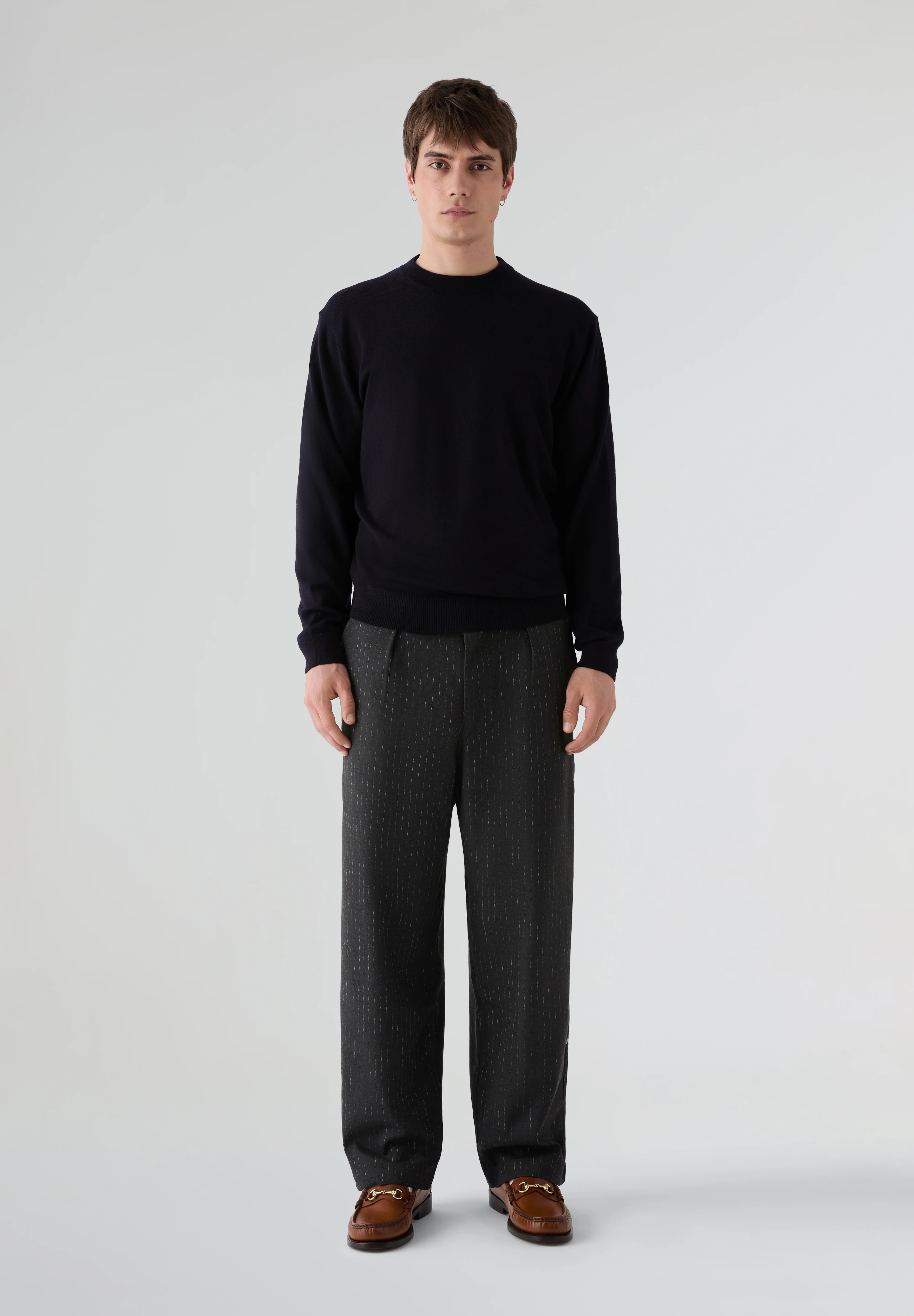 UNFEIGNED | JERSEY MERINO DE CUELLO REDONDO