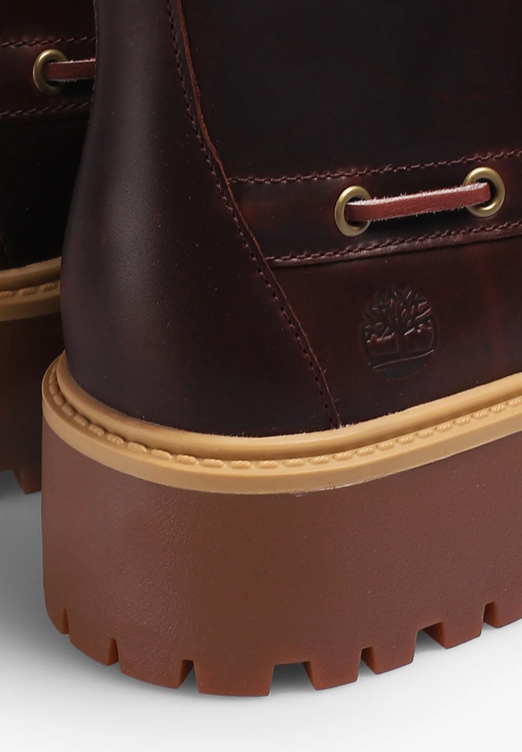 TIMBERLAND | STONE STREET MID LACE UP BOOT BURGUNDY FULL GRAIN - Image 5