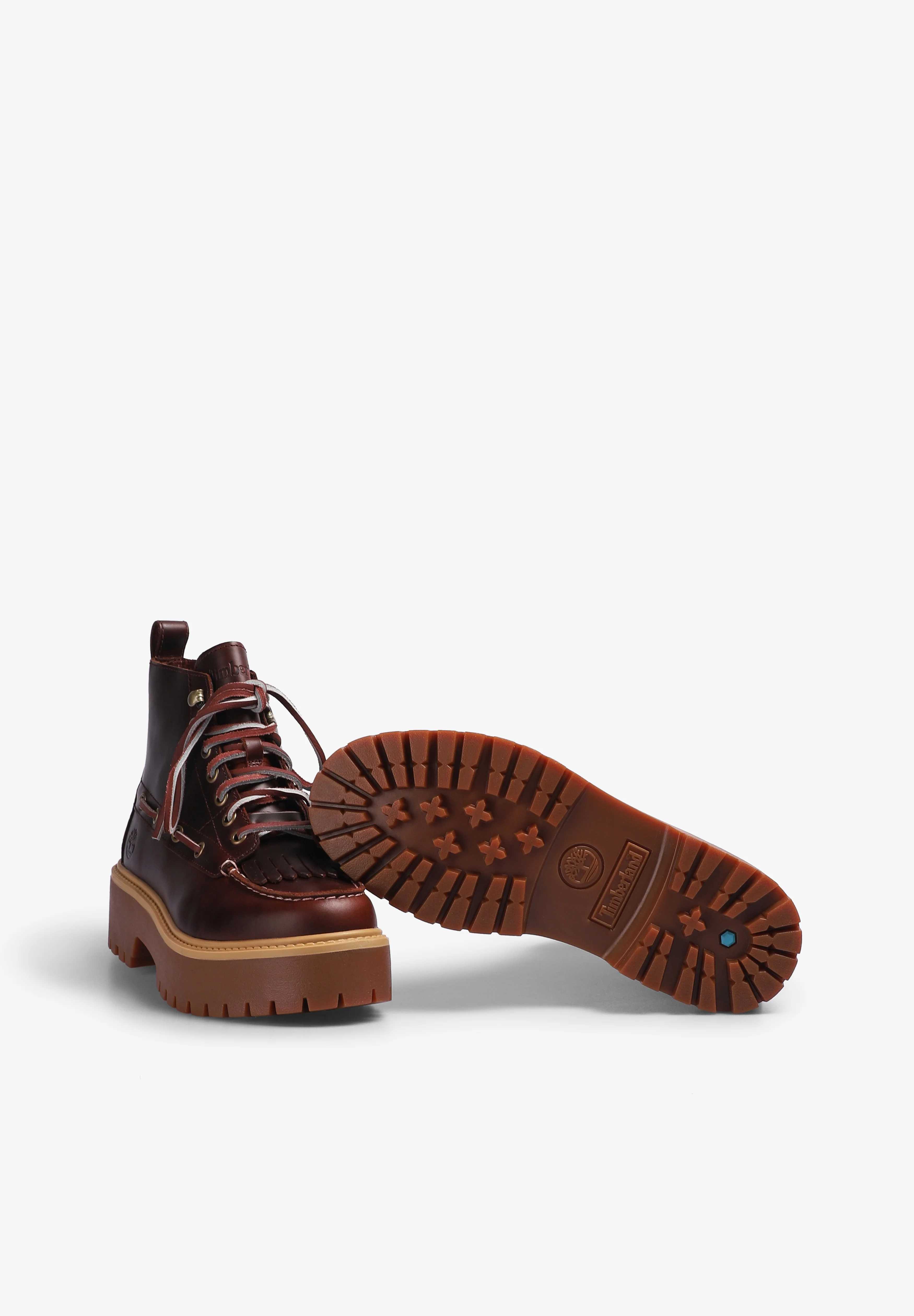 TIMBERLAND | STONE STREET MID LACE UP BOOT BURGUNDY FULL GRAIN - Image 6
