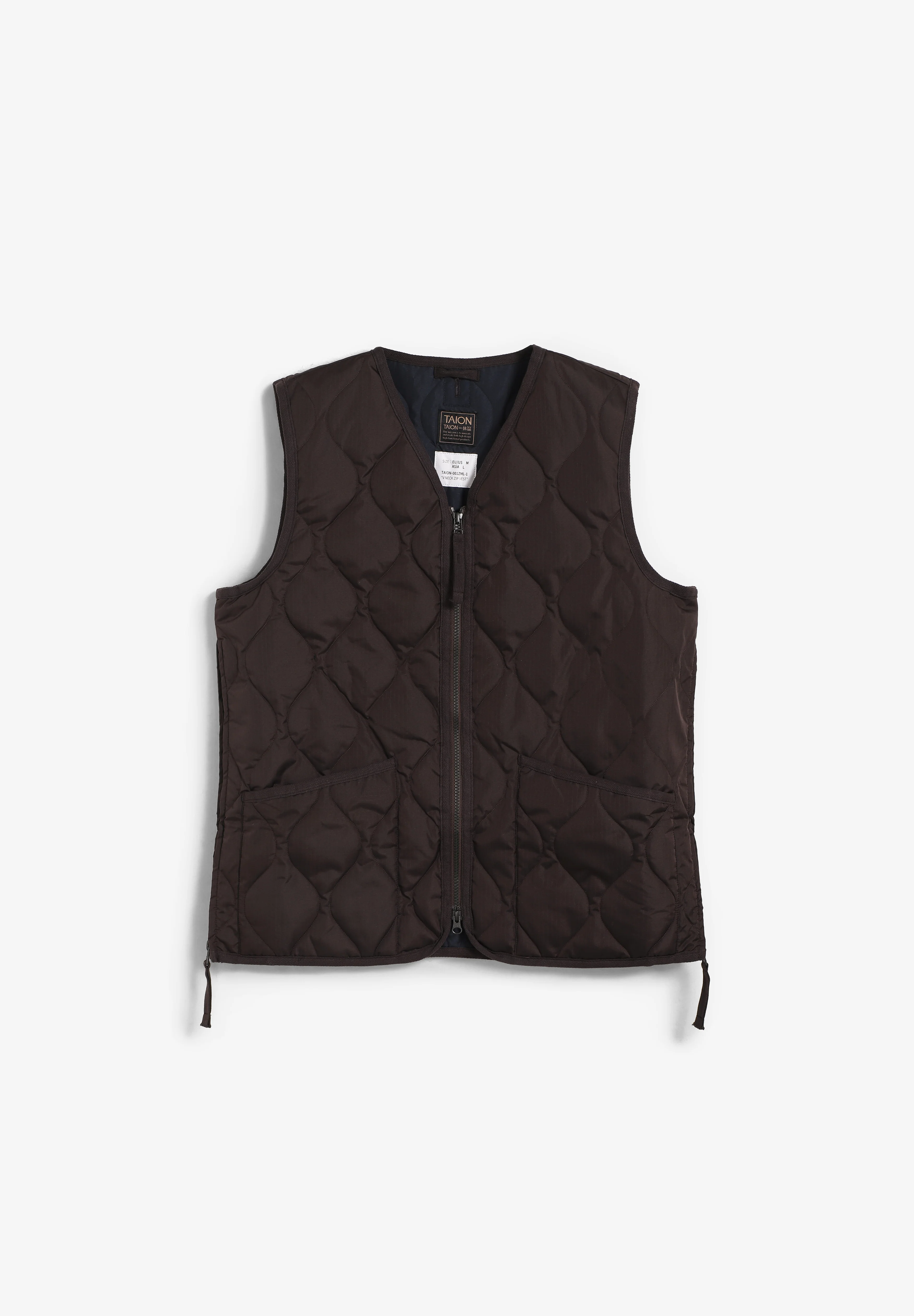 TAION | CHALECO MILITAR CUELLO V Y CREMALLERA UNISEX - Image 4