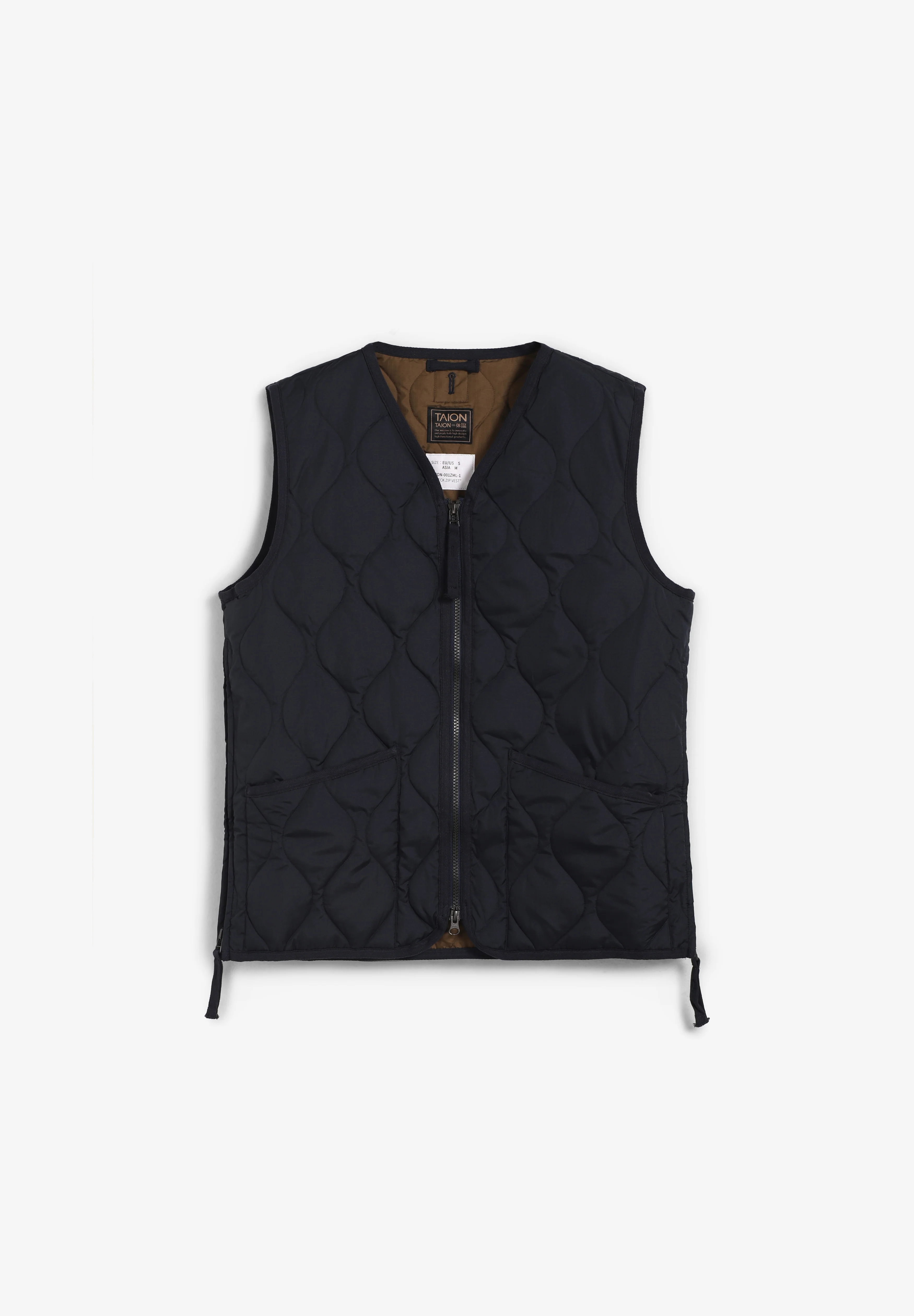 TAION | CHALECO MILITAR CUELLO V Y CREMALLERA UNISEX - Image 4