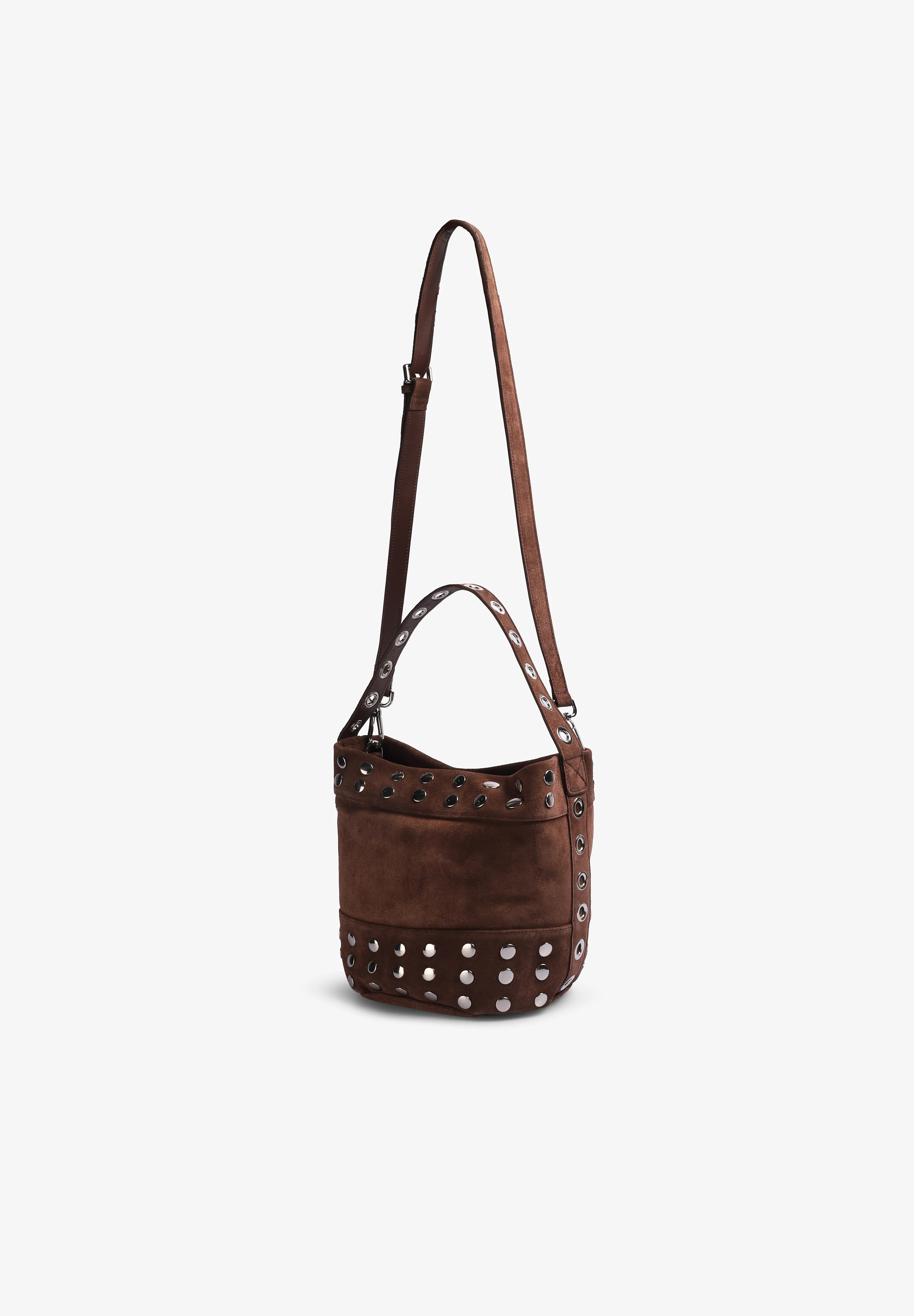 MICUIR | BOLSO BUCKET MINI SERRAJE TACHAS - Image 2