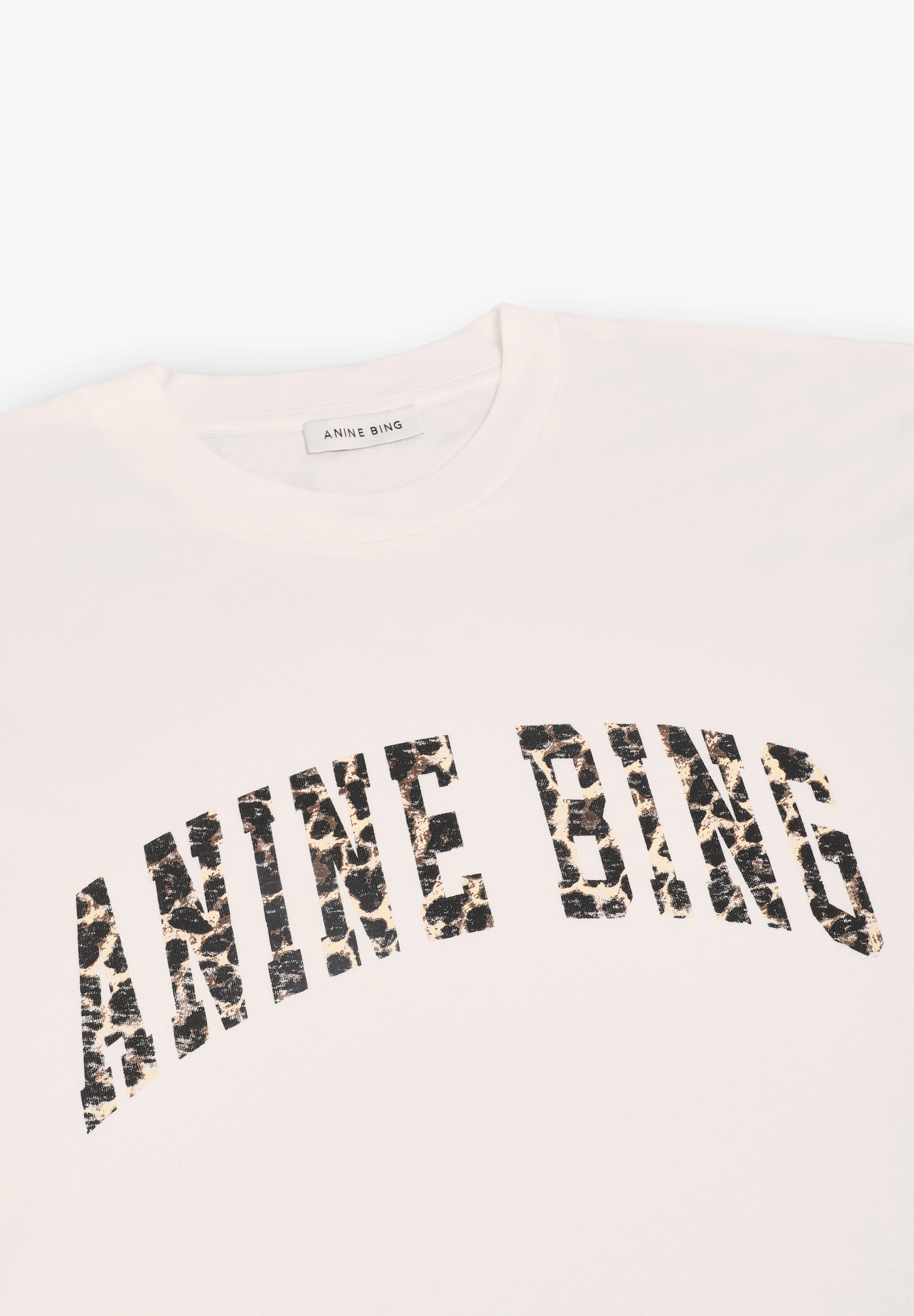 ANINE BING | CAMISETA WALKER LEOPARD - Image 5