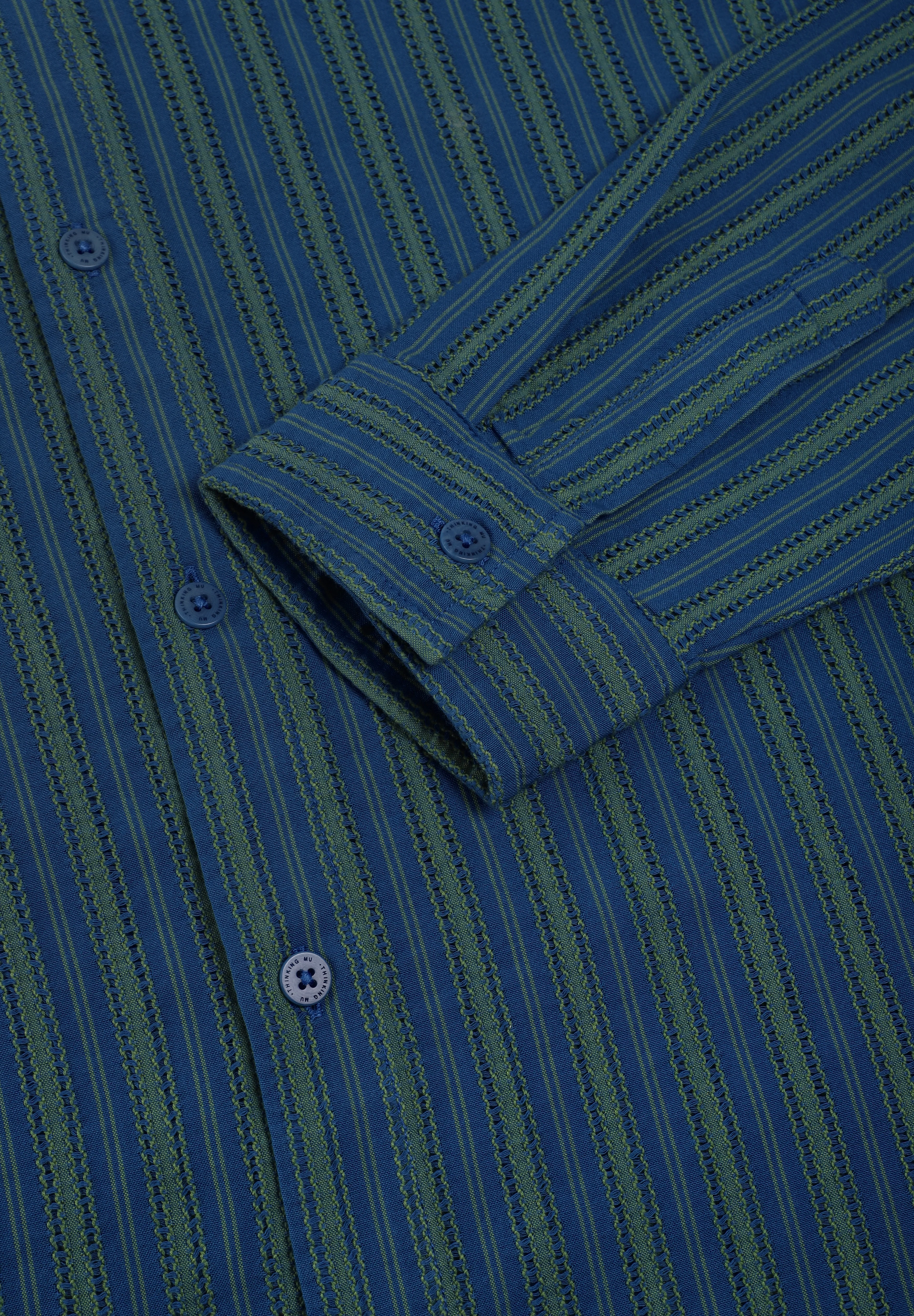 THINKING MU | CAMISA WINDSOR STRIPES HARU HOMBRE - Image 4
