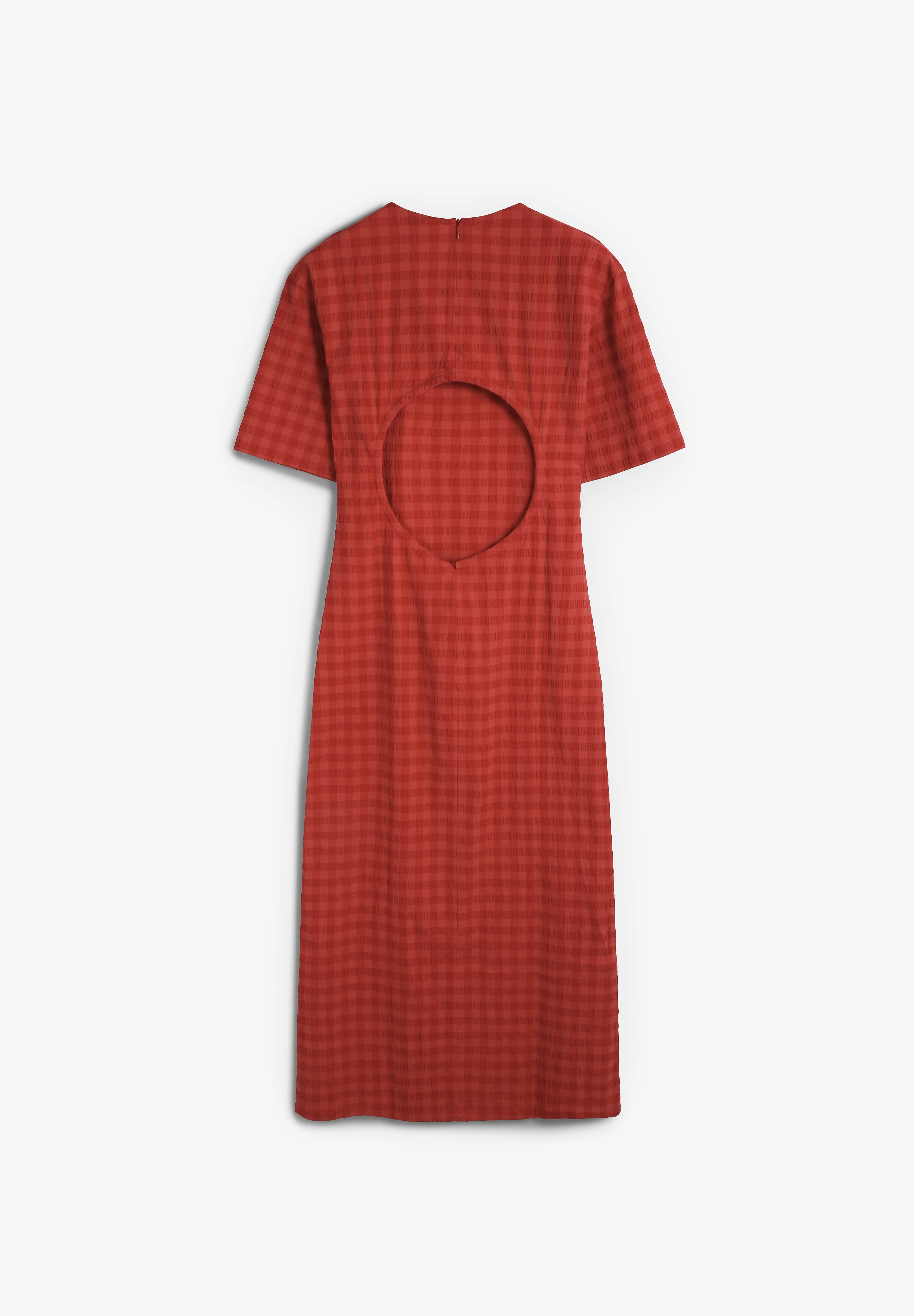 THINKING MU | VESTIDO CHECKS SEERSUCKER KINA MUJER - Image 2