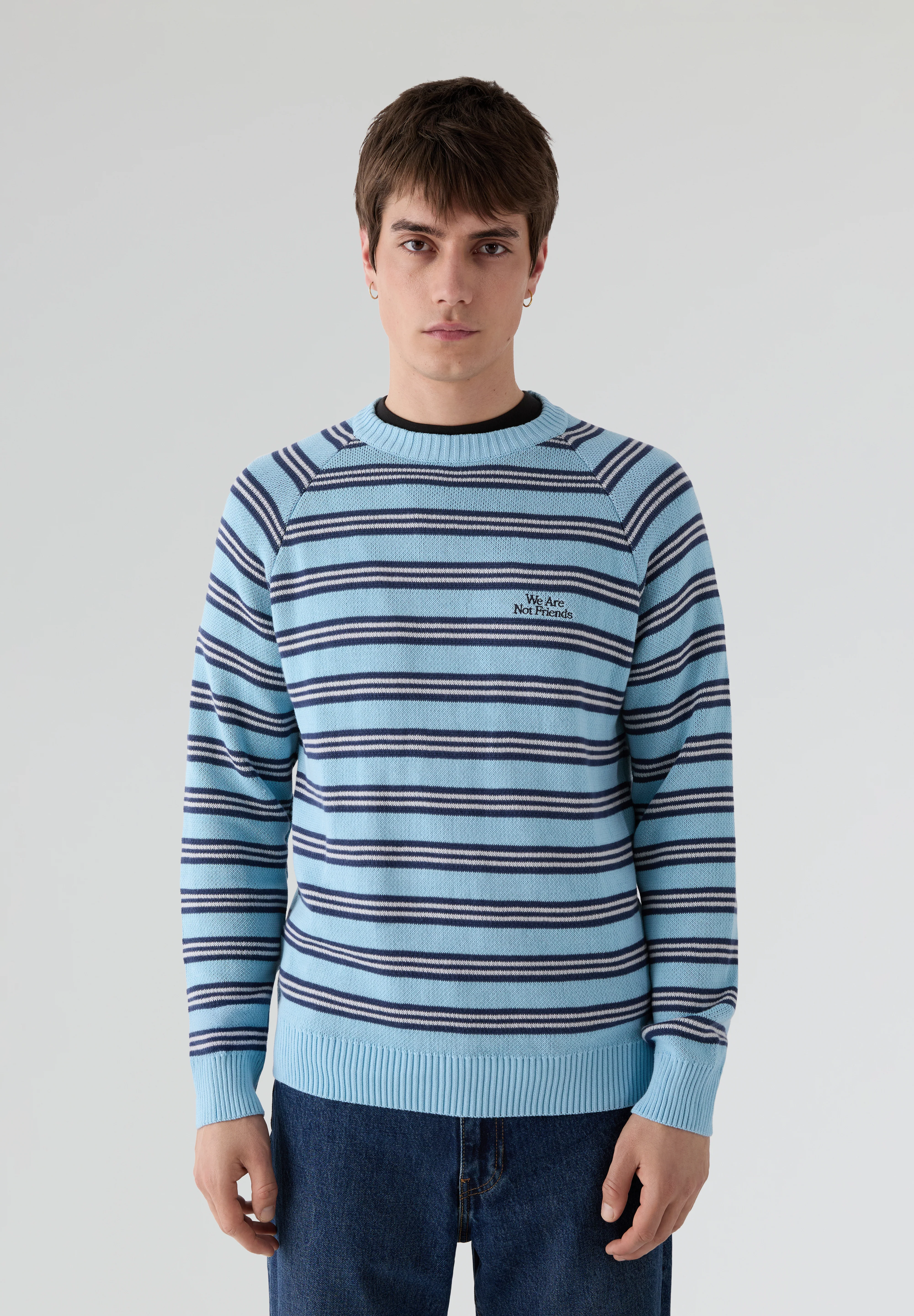 WE ARE NOT FRIENDS | SUDADERA STRIPER WANF - Image 2