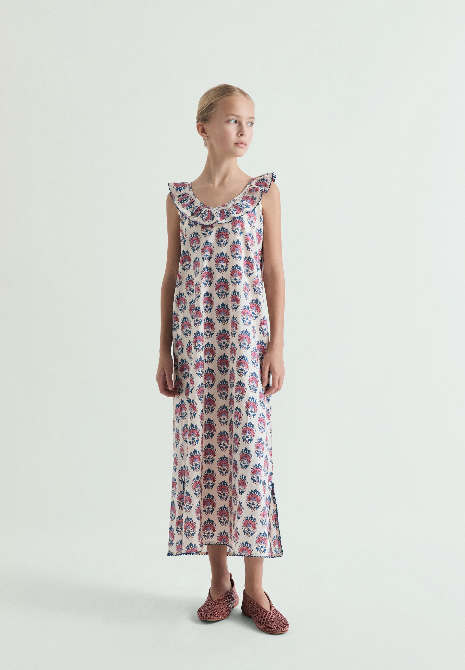 VESTIDO MIDI ESTAMPADO