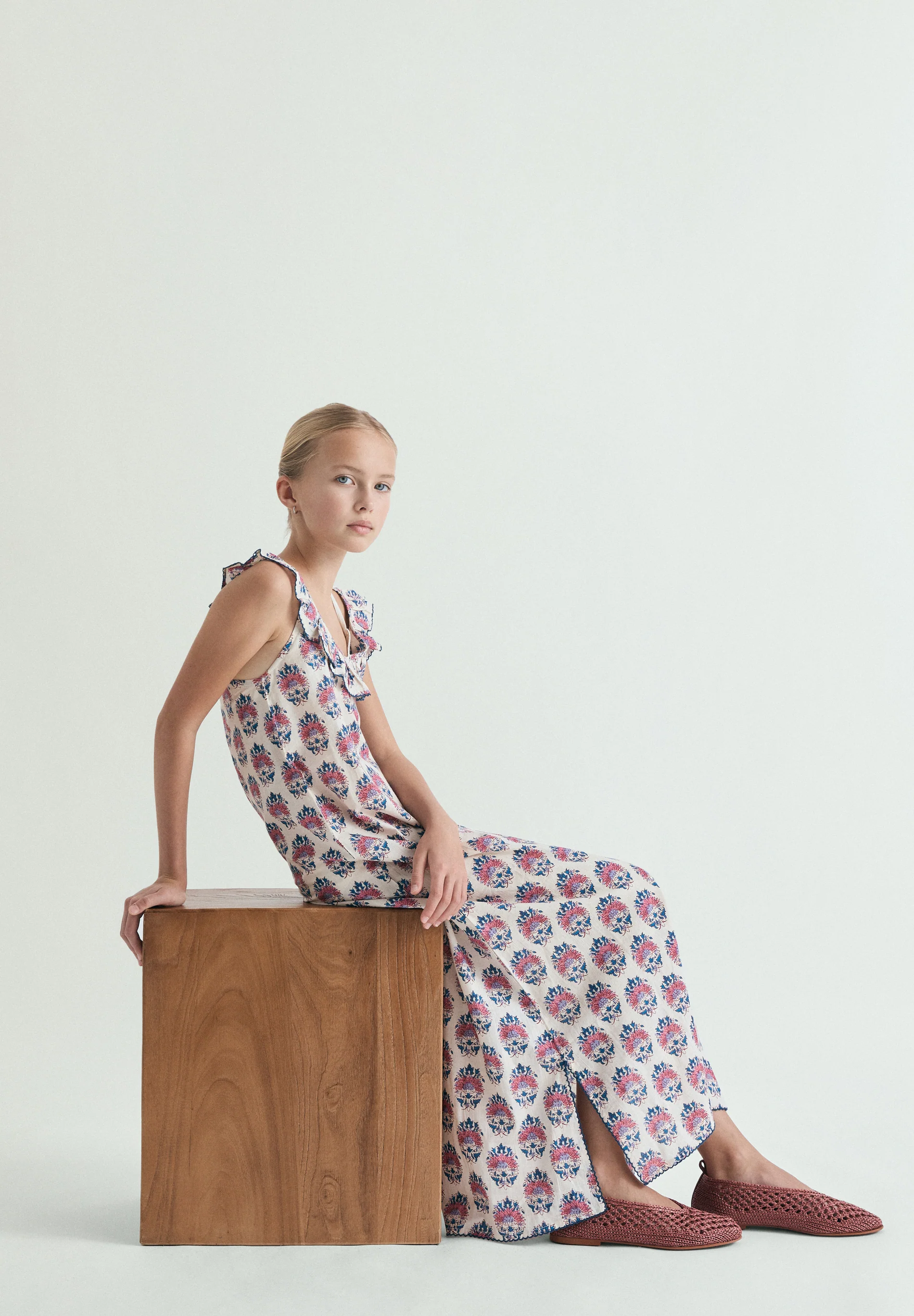 VESTIDO MIDI ESTAMPADO - Image 2