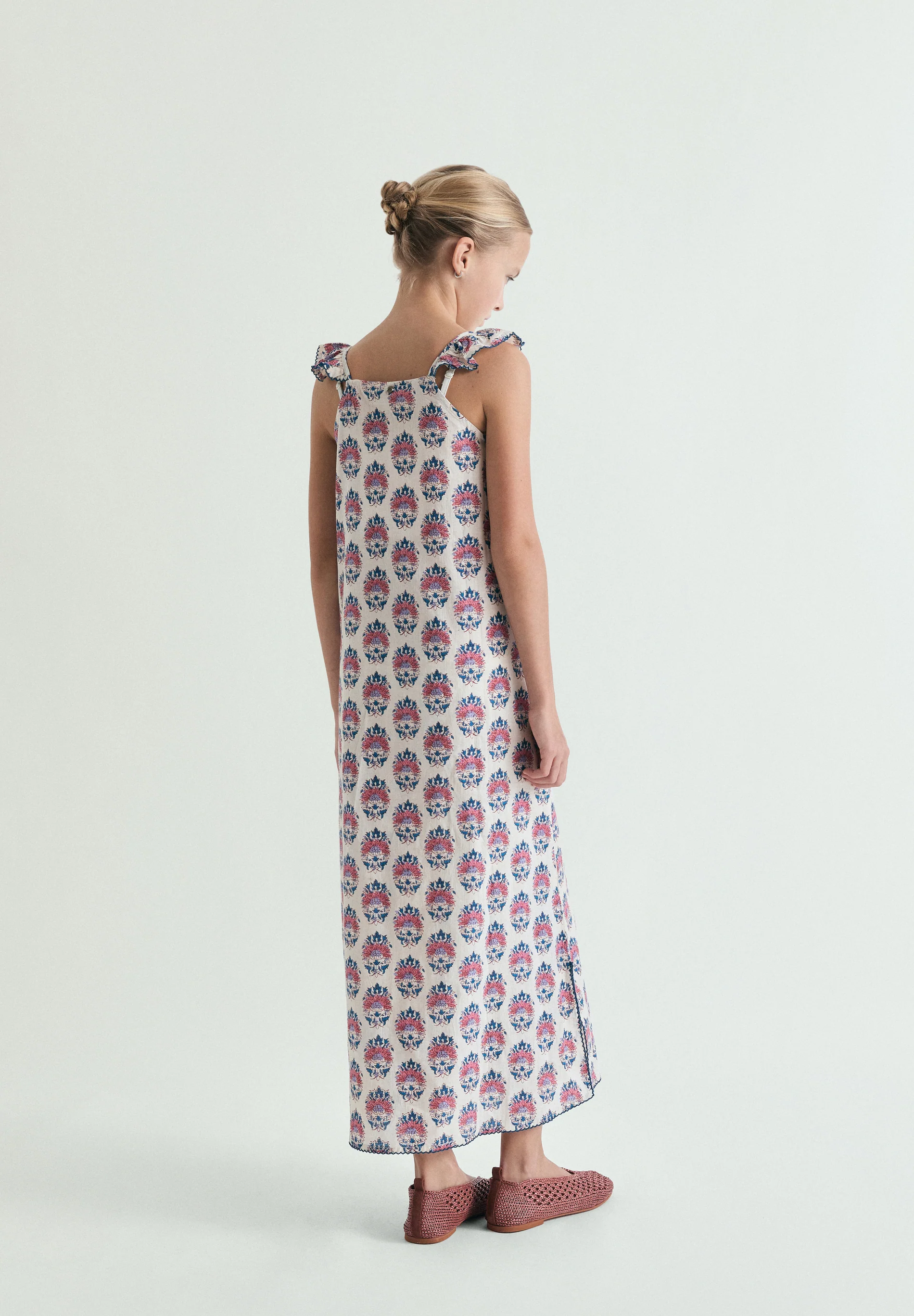 VESTIDO MIDI ESTAMPADO - Image 4