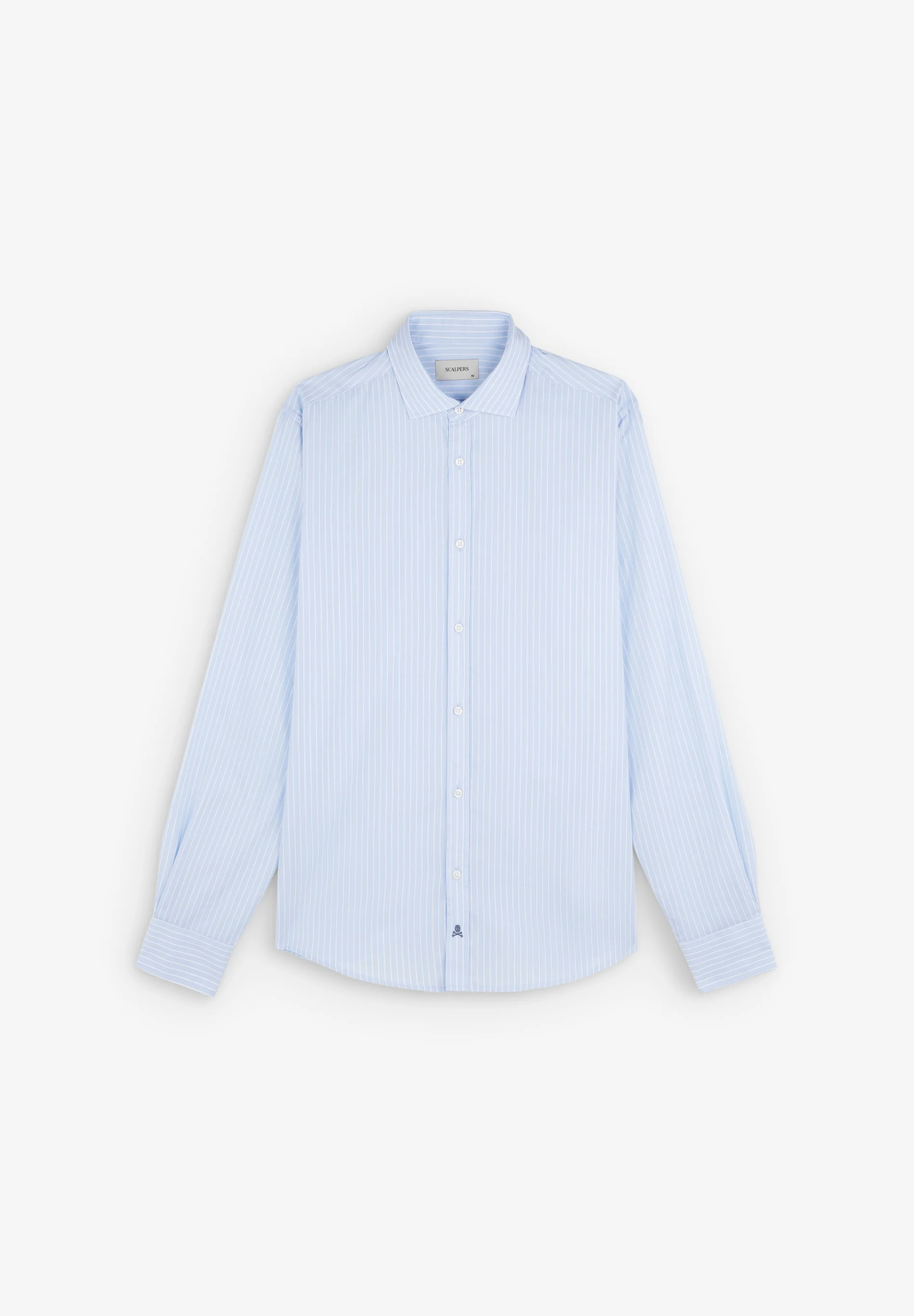 CAMISA BORDADO CONTRASTE SLIM FIT
