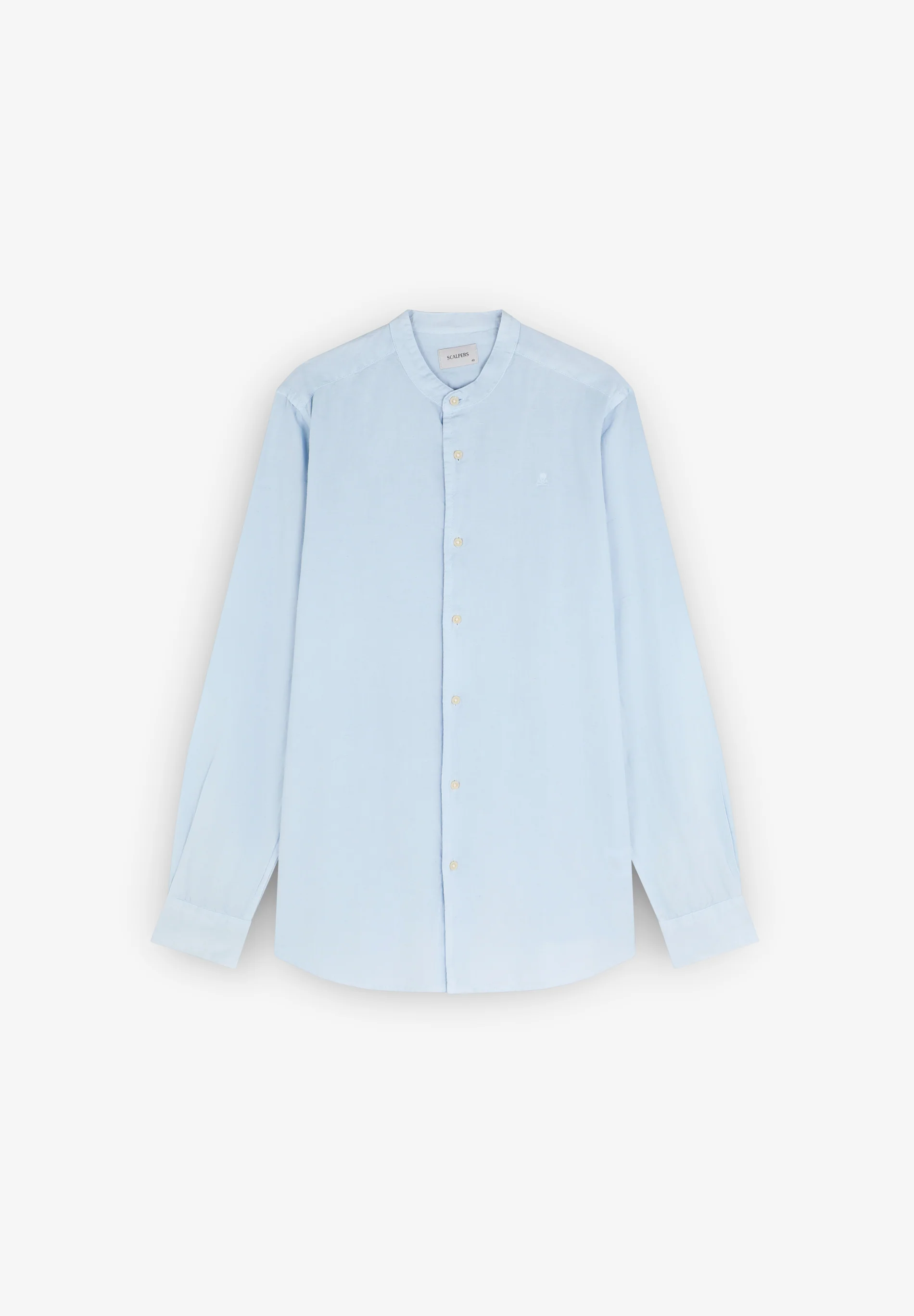 CAMISA LINO CUELLO MAO