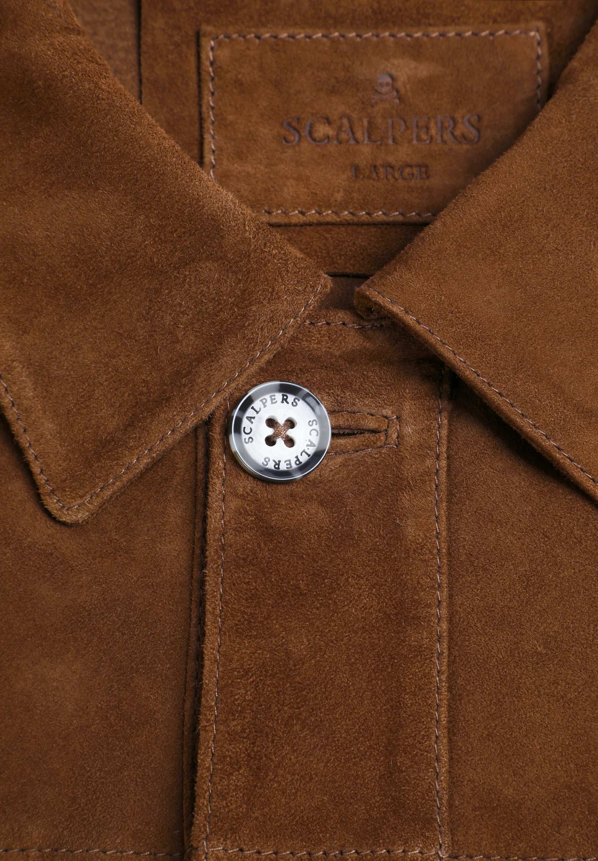 CHAQUETA PIEL BOTONES - Image 6