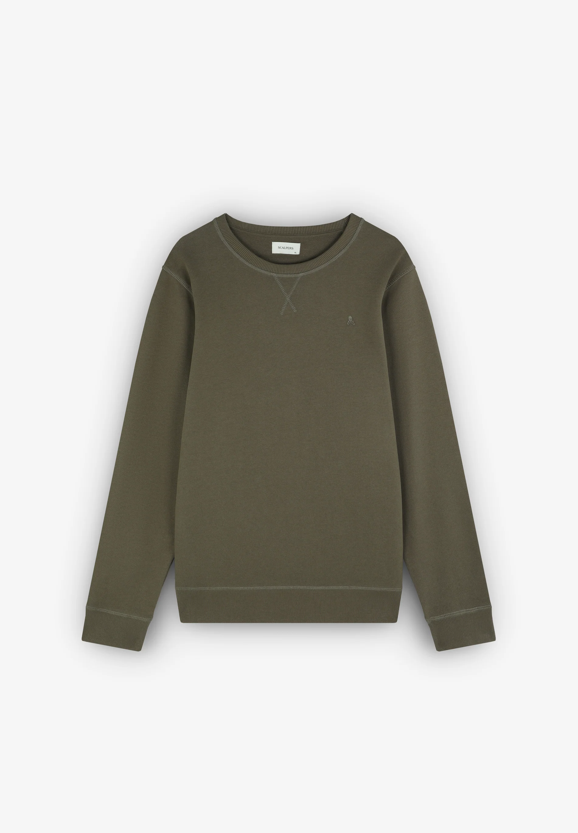 SUDADERA BÁSICA CALAVERA BORDADA