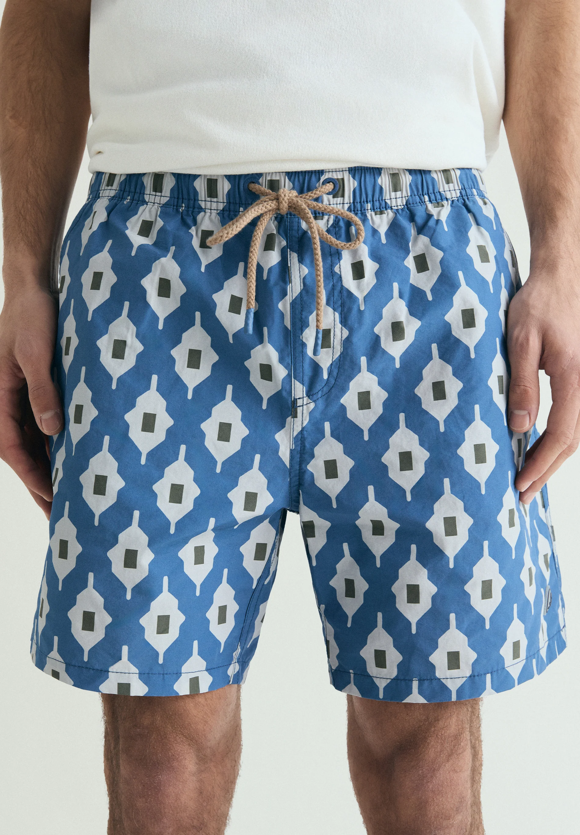 BAÑADOR ESTAMPADO GEOMÉTRICO - Image 3