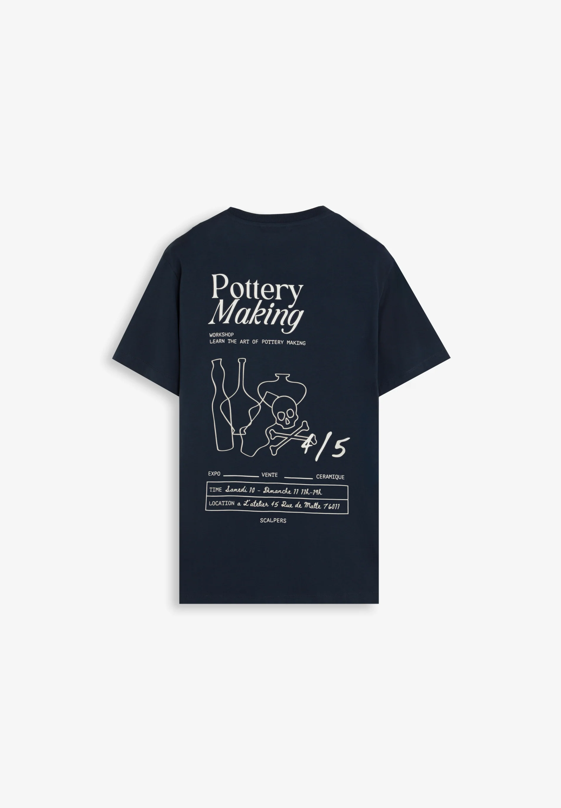 CAMISETA ESTAMPADO POTTERY