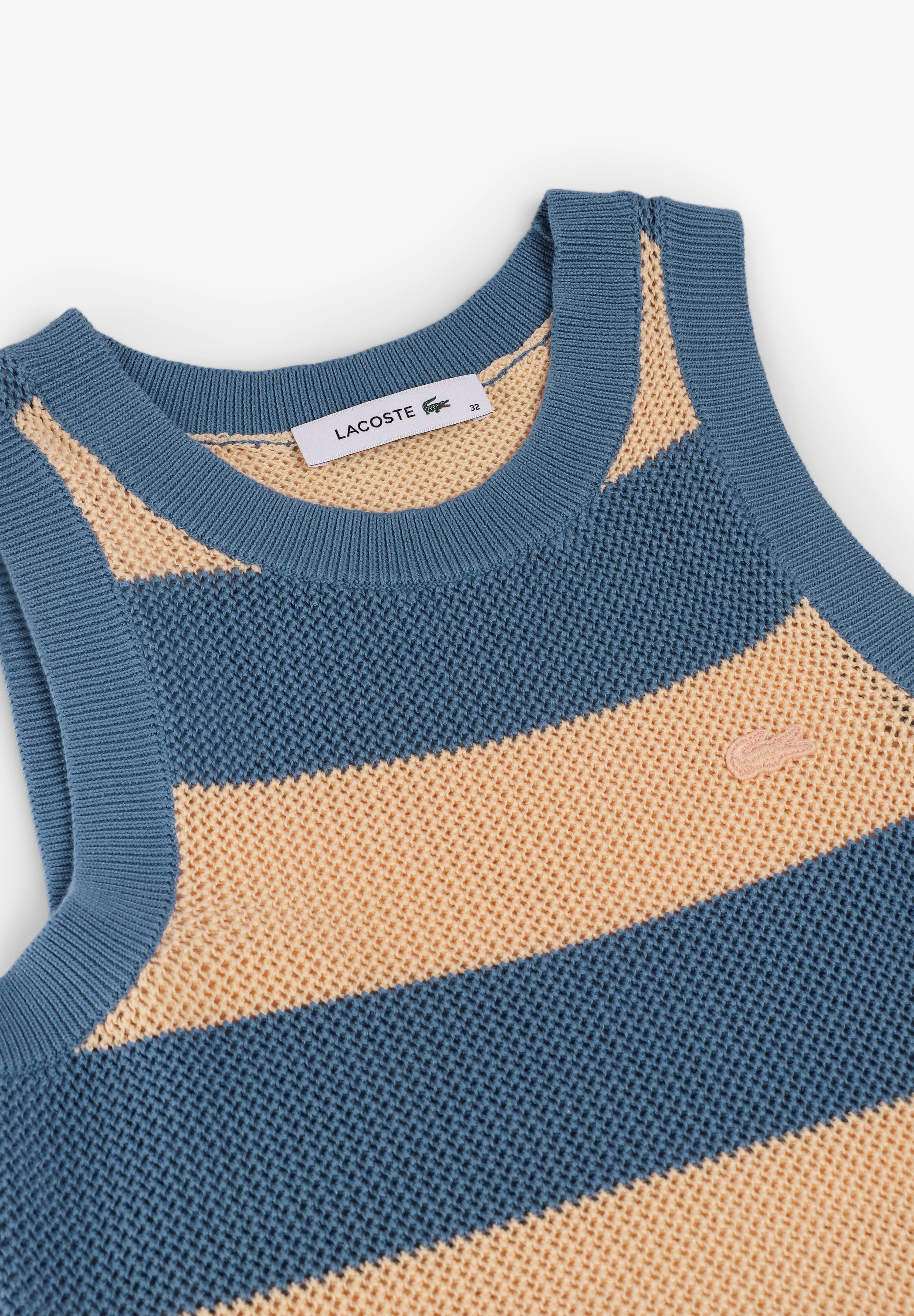 LACOSTE | VESTIDO TRICOT RAYAS MUJER - Image 3