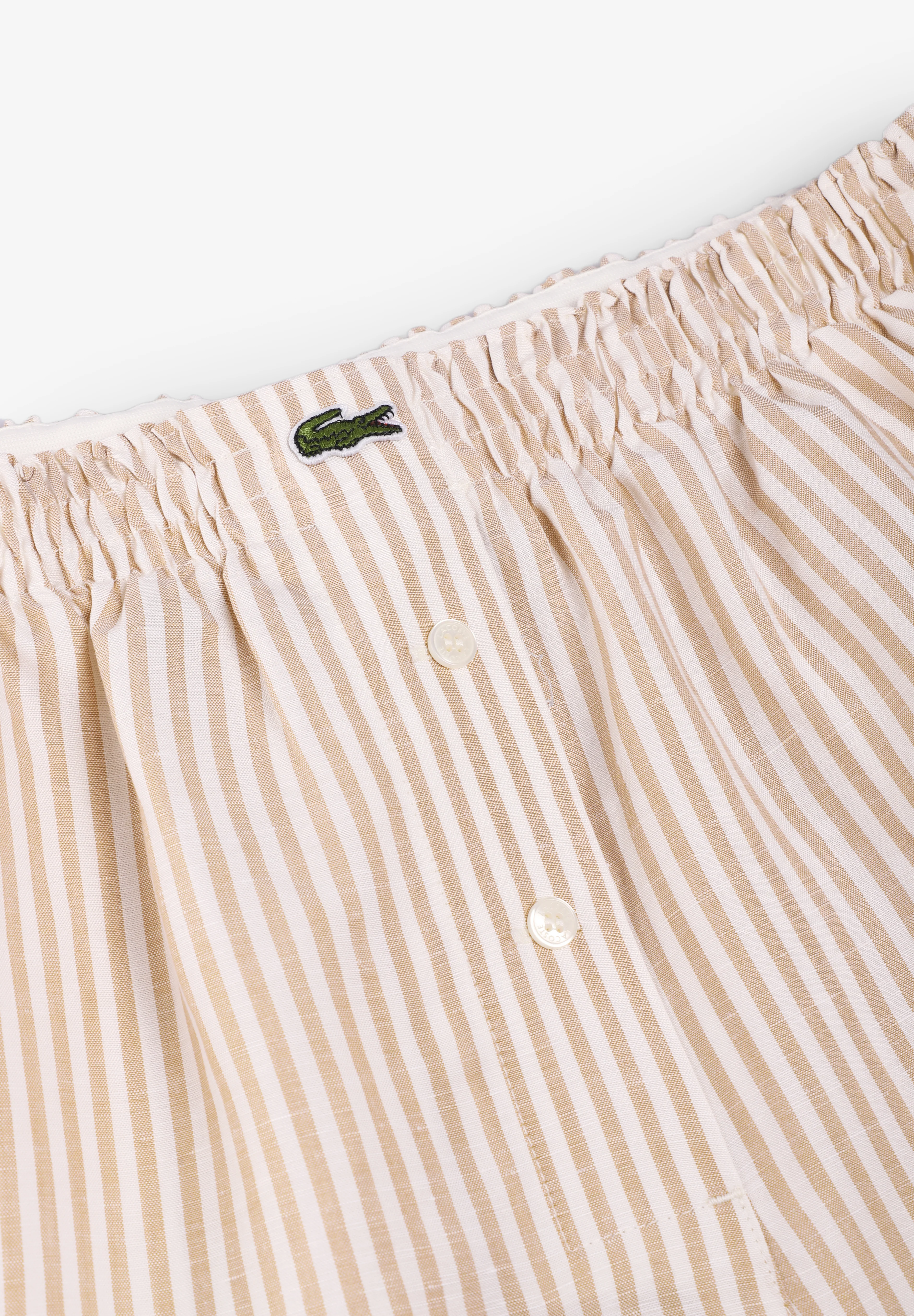 LACOSTE | BERMUDAS BOXER RAYAS MUJER - Image 3