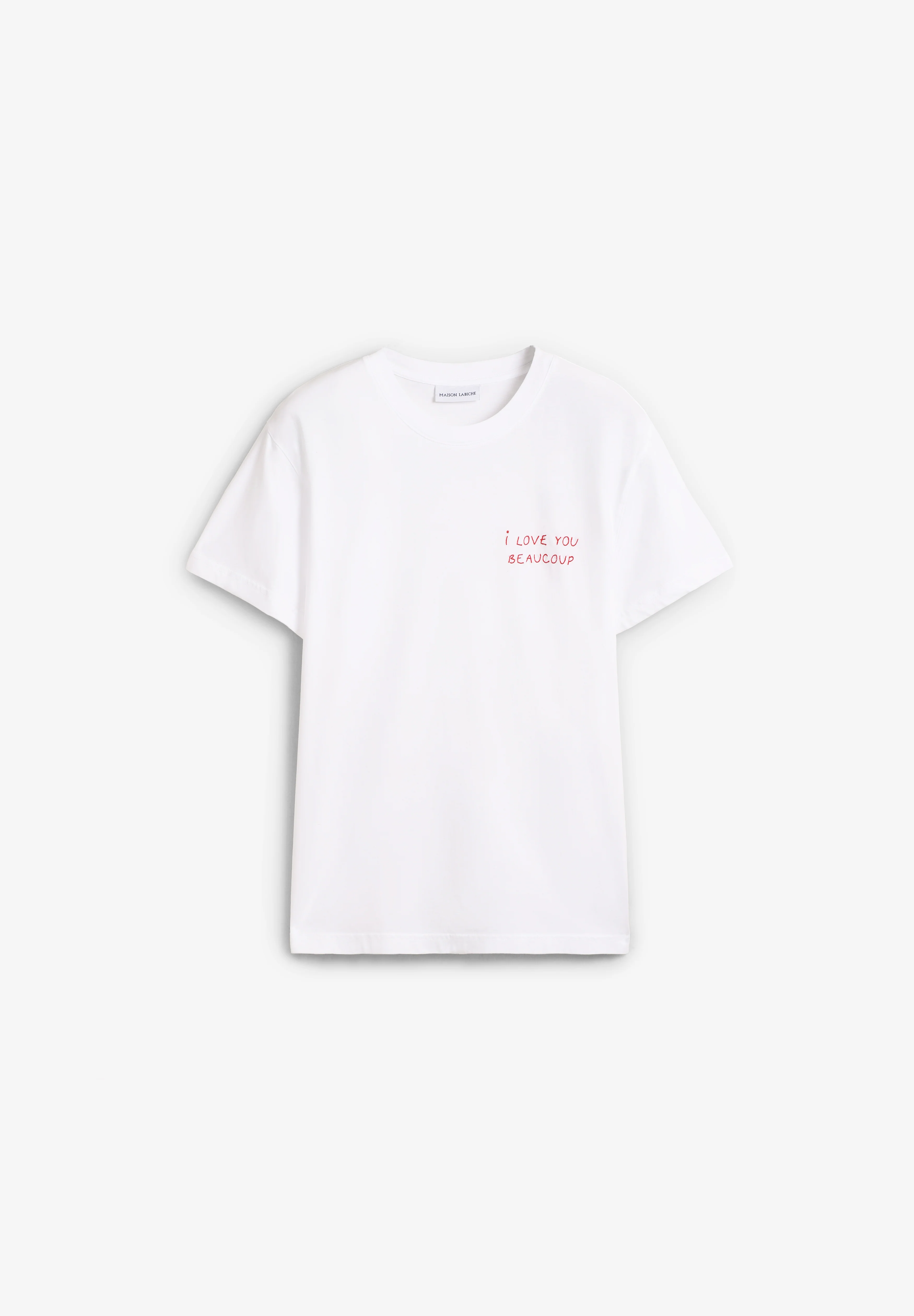 MAISON LABICHE | CAMISETA I LOVE YOU BEAUCOUP HOMBRE