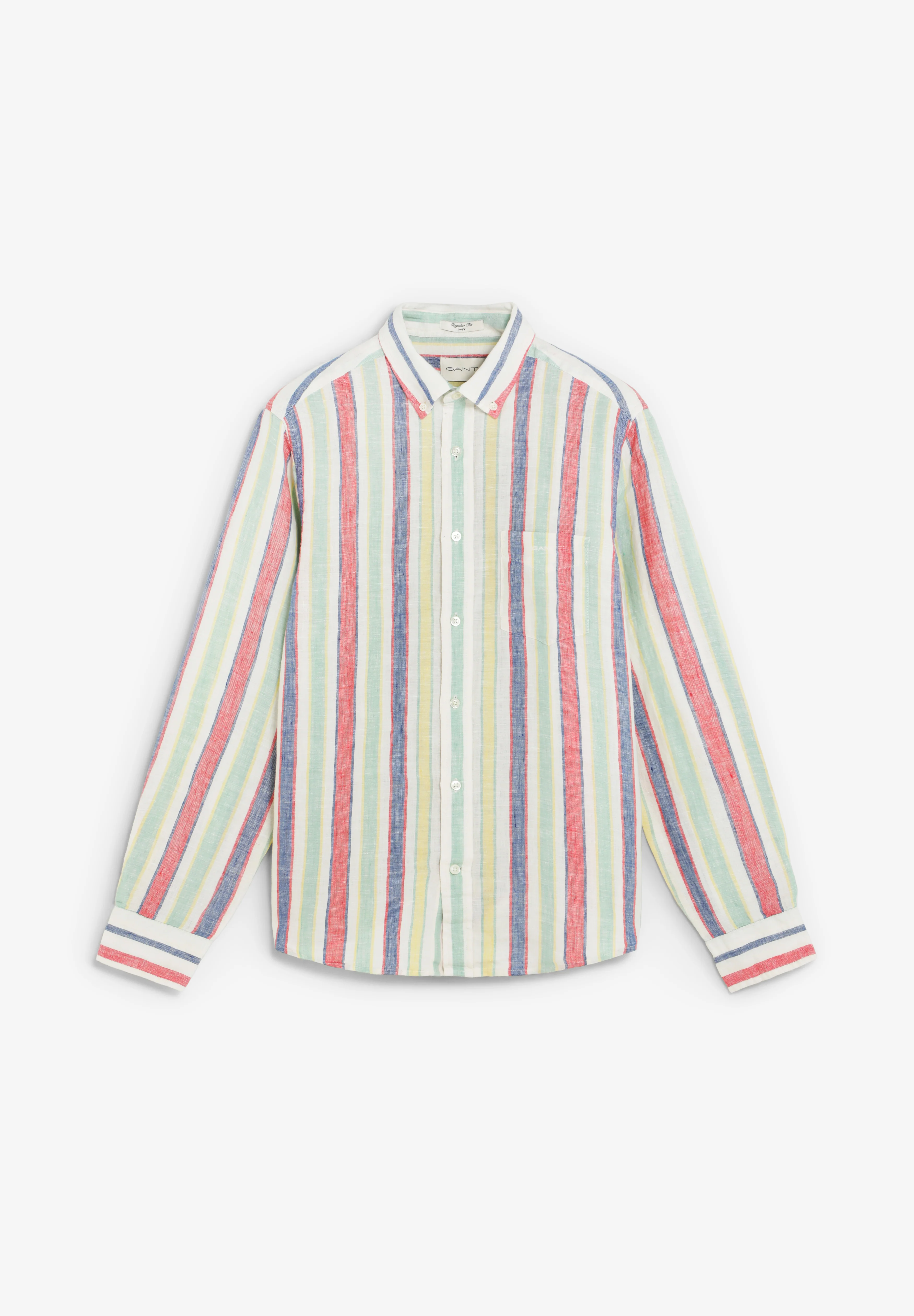 GANT | REG MULTISTRIPE LINEN SHIRT
