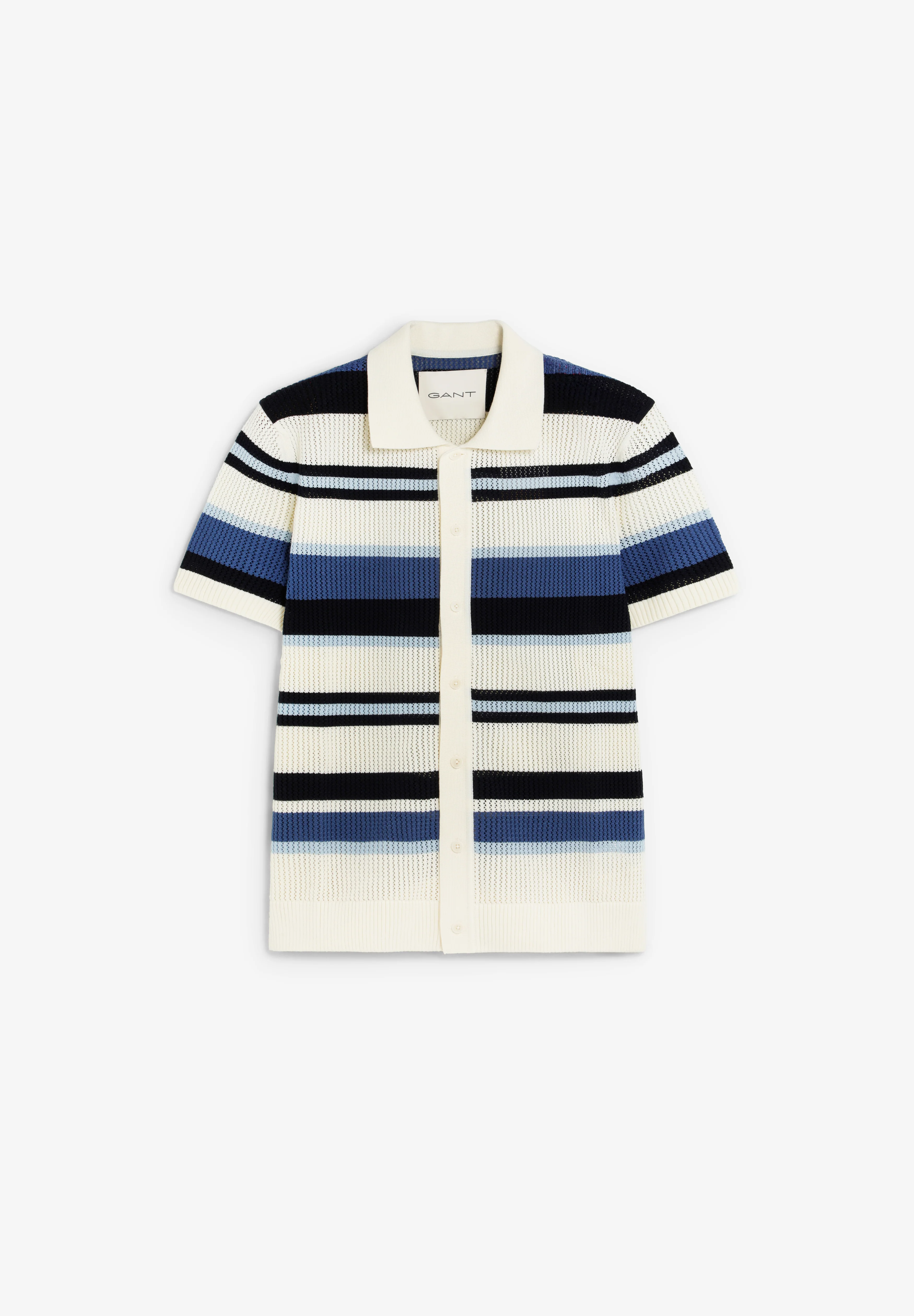 GANT | STRIPED TEXTURE POLO