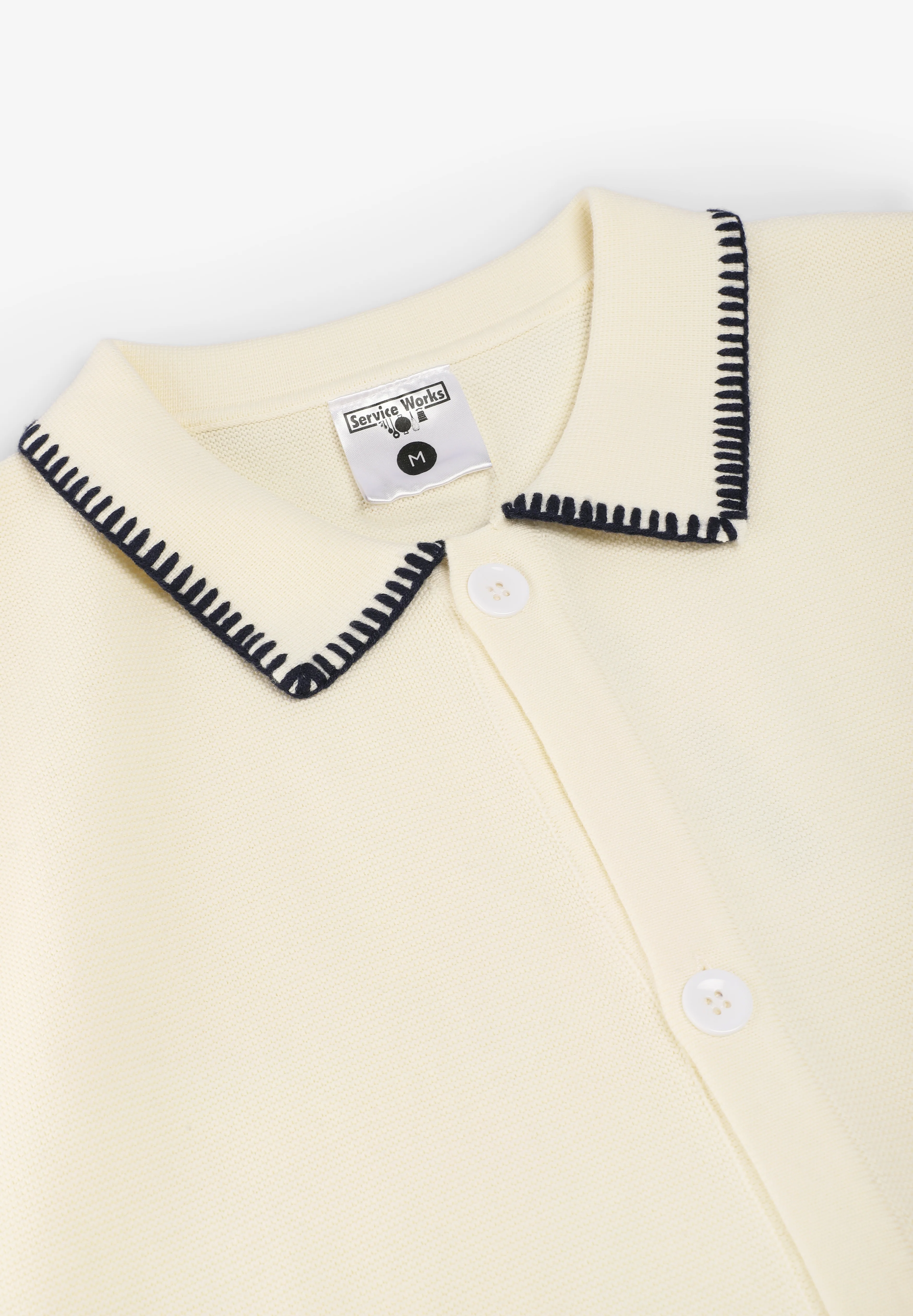 SERVICE WORKS | CAMISA BLANKET STITCH KNIT - Image 3