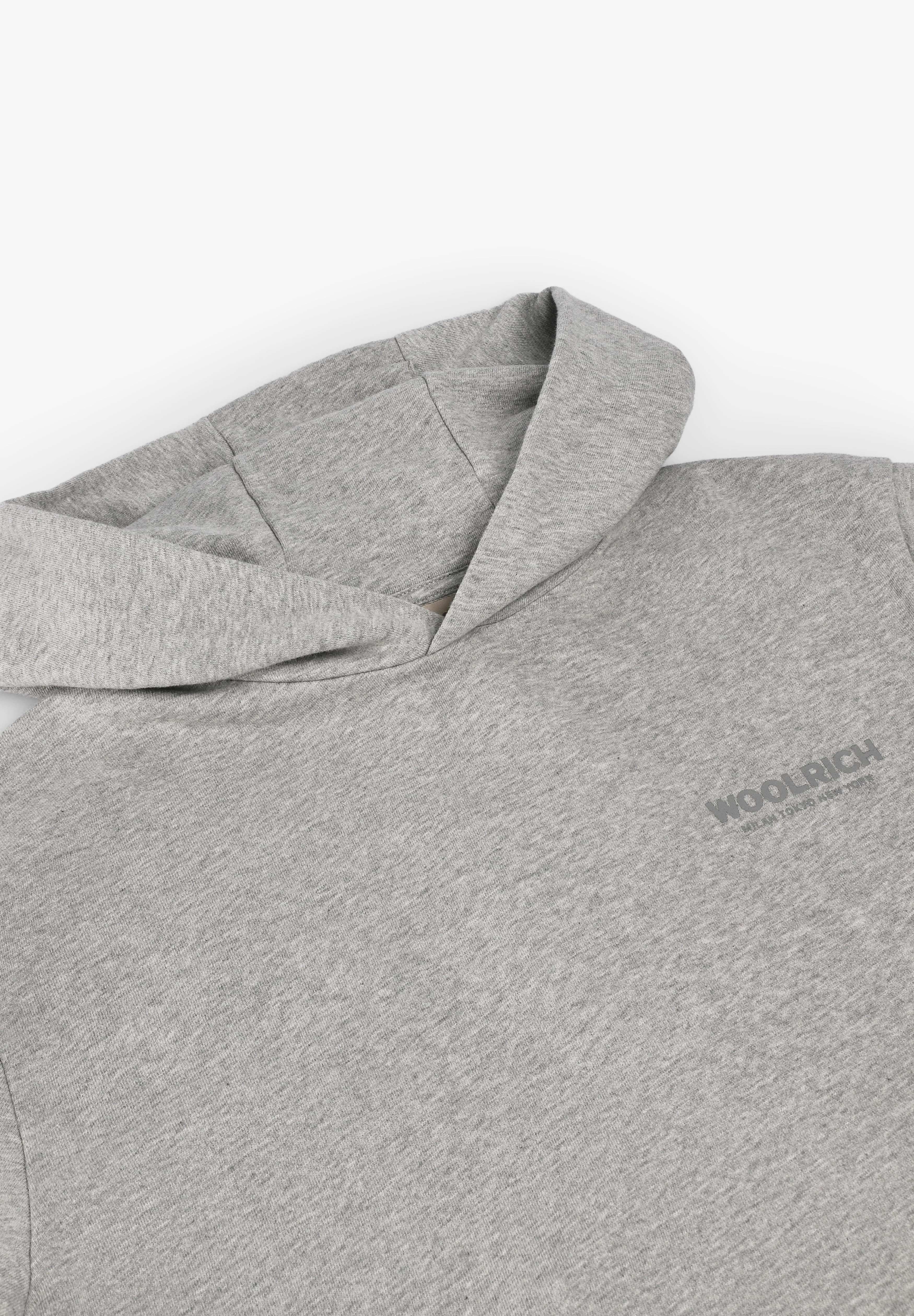 WOOLRICH | SUDADERA CON CAPUCHA MACRO LOGO - Image 3
