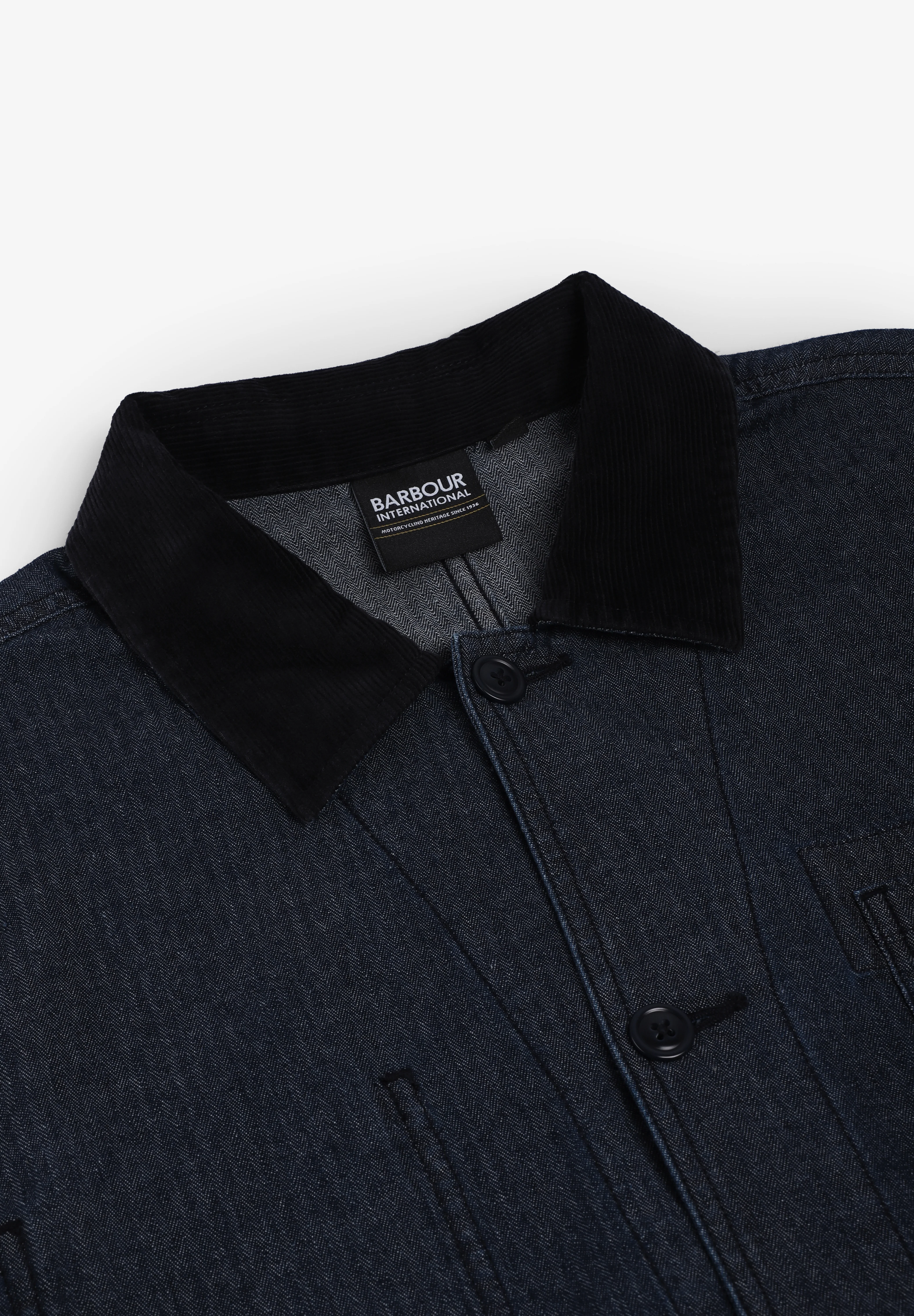 BARBOUR INTERNATIONAL | SOBRECAMISA DENIM PILIGAN HERRINGBONE - Image 3