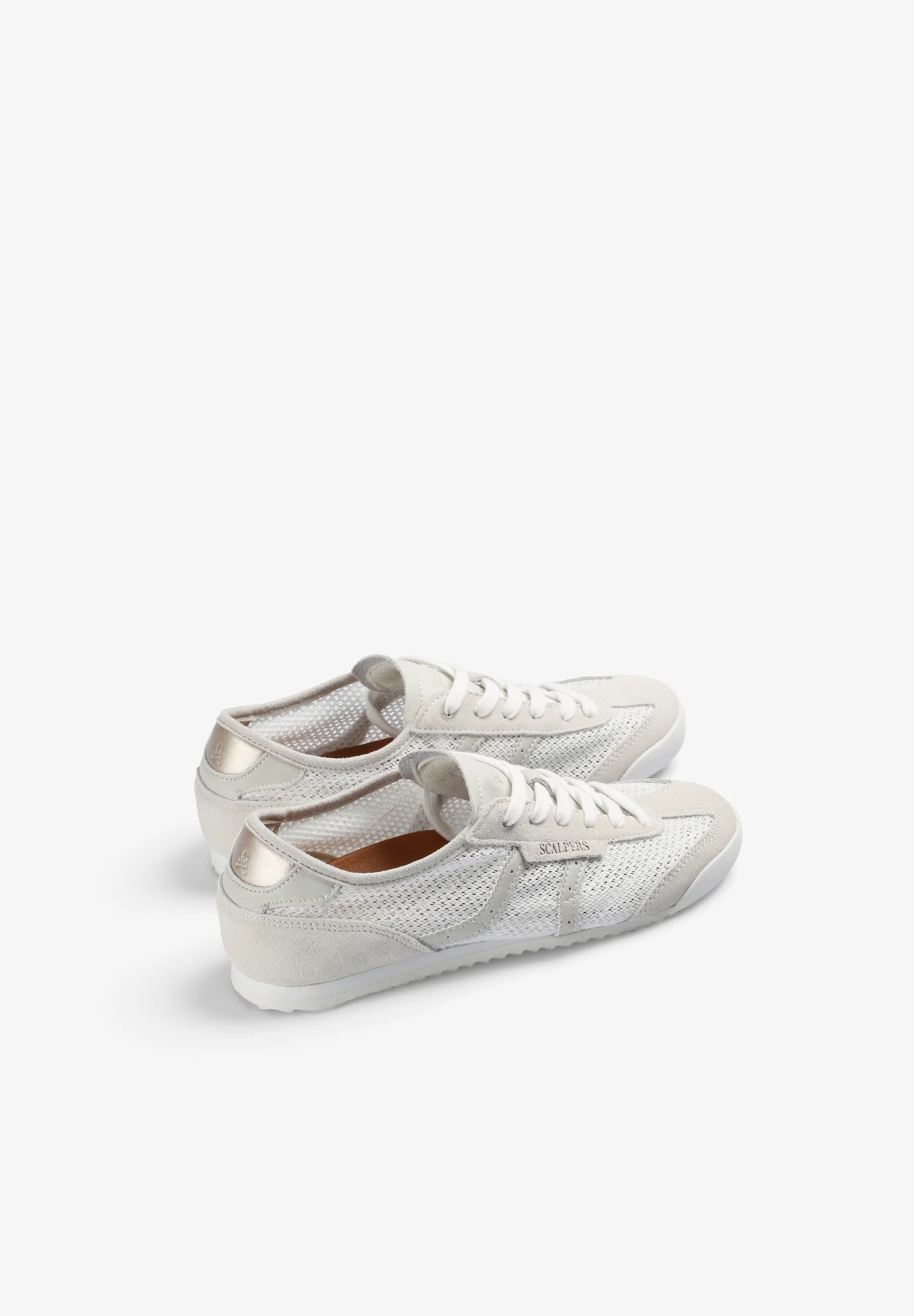 ZAPATILLA DE MALLA Y ANTE - Image 4
