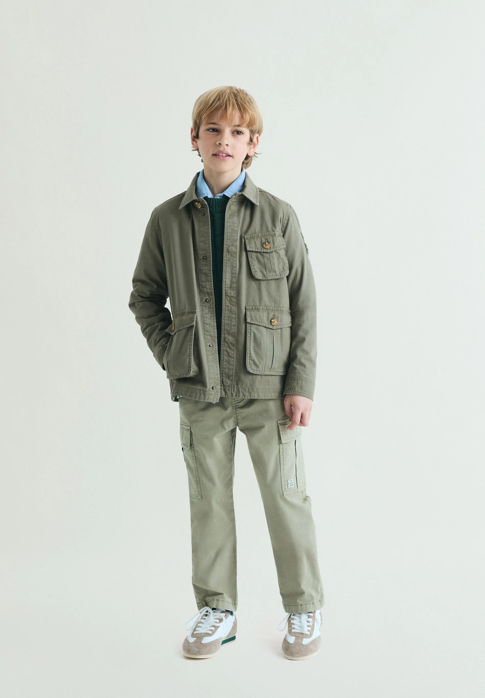 CHAQUETA BOLSILLOS SAFARI - Image 3