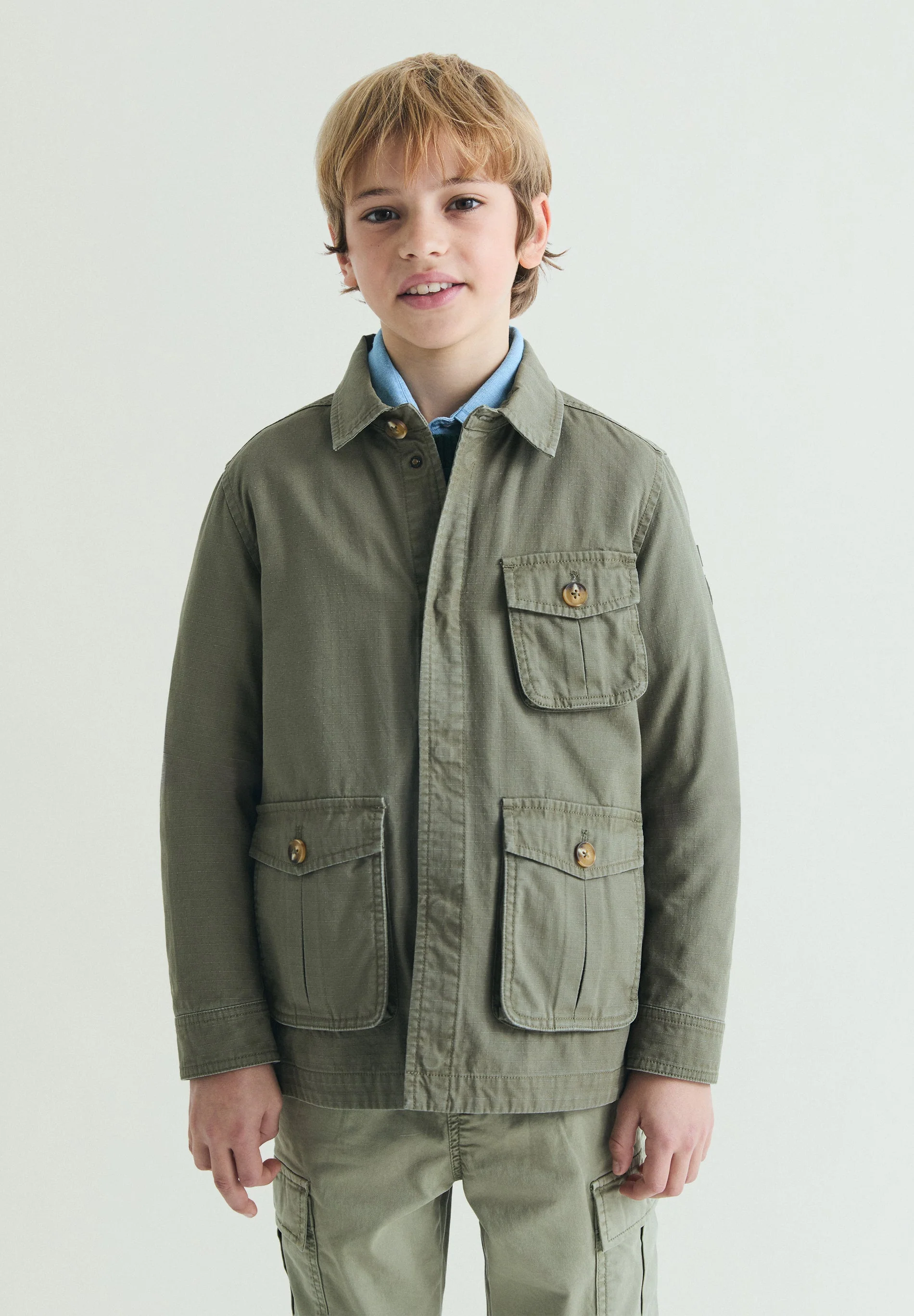 CHAQUETA BOLSILLOS SAFARI - Image 6