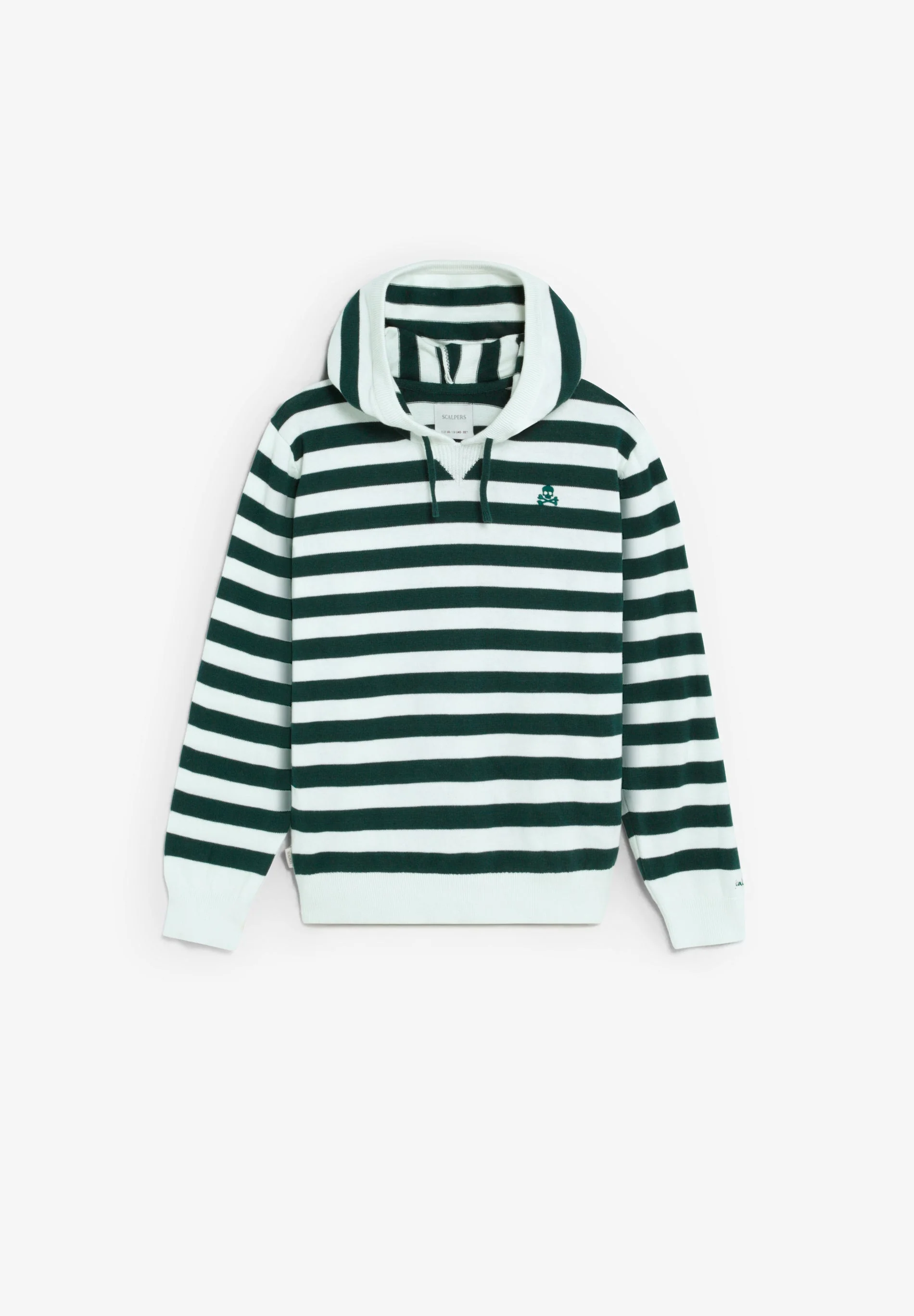 JERSEY CON CAPUCHA RAYAS