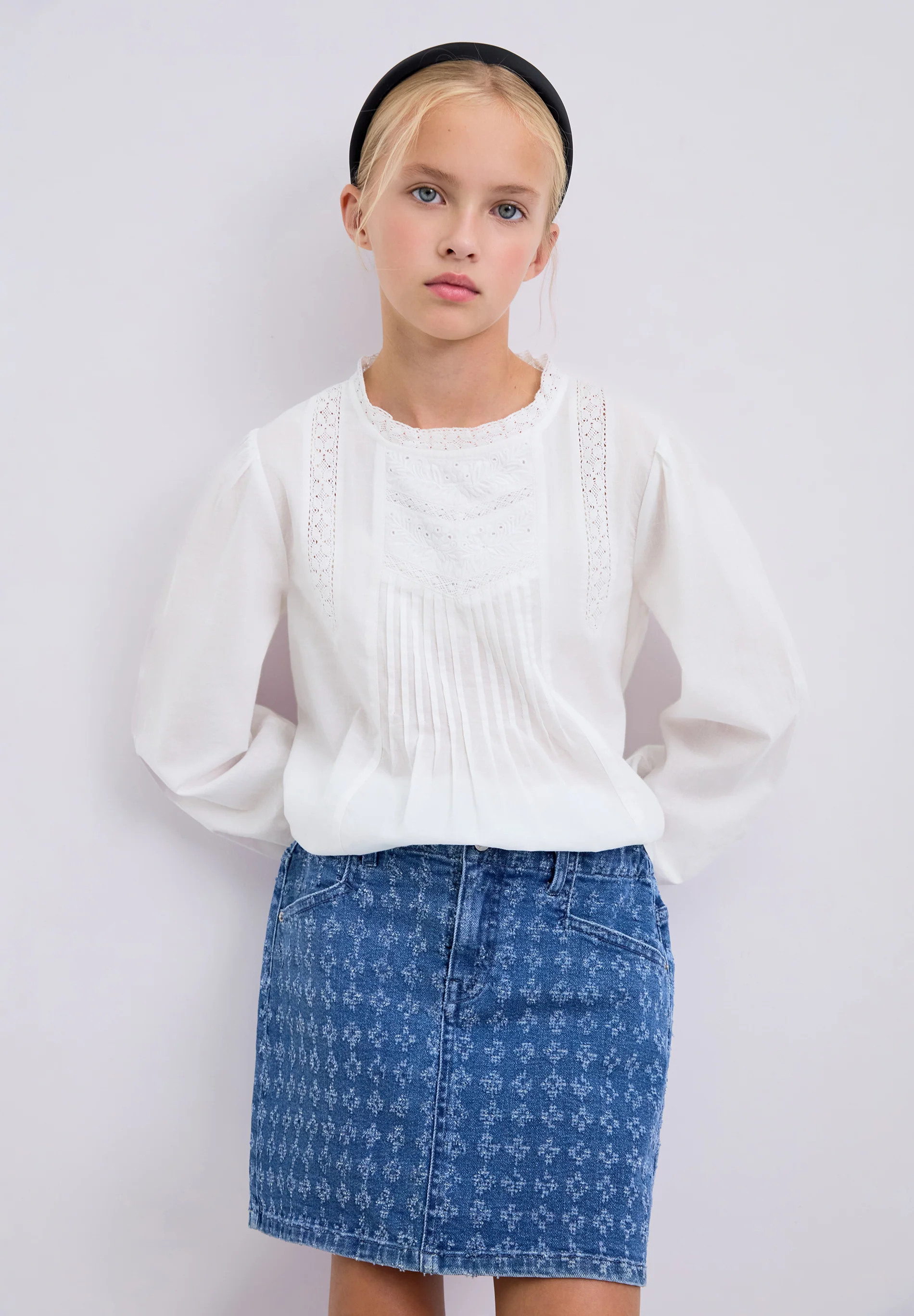 FALDA DENIM BOLSILLOS