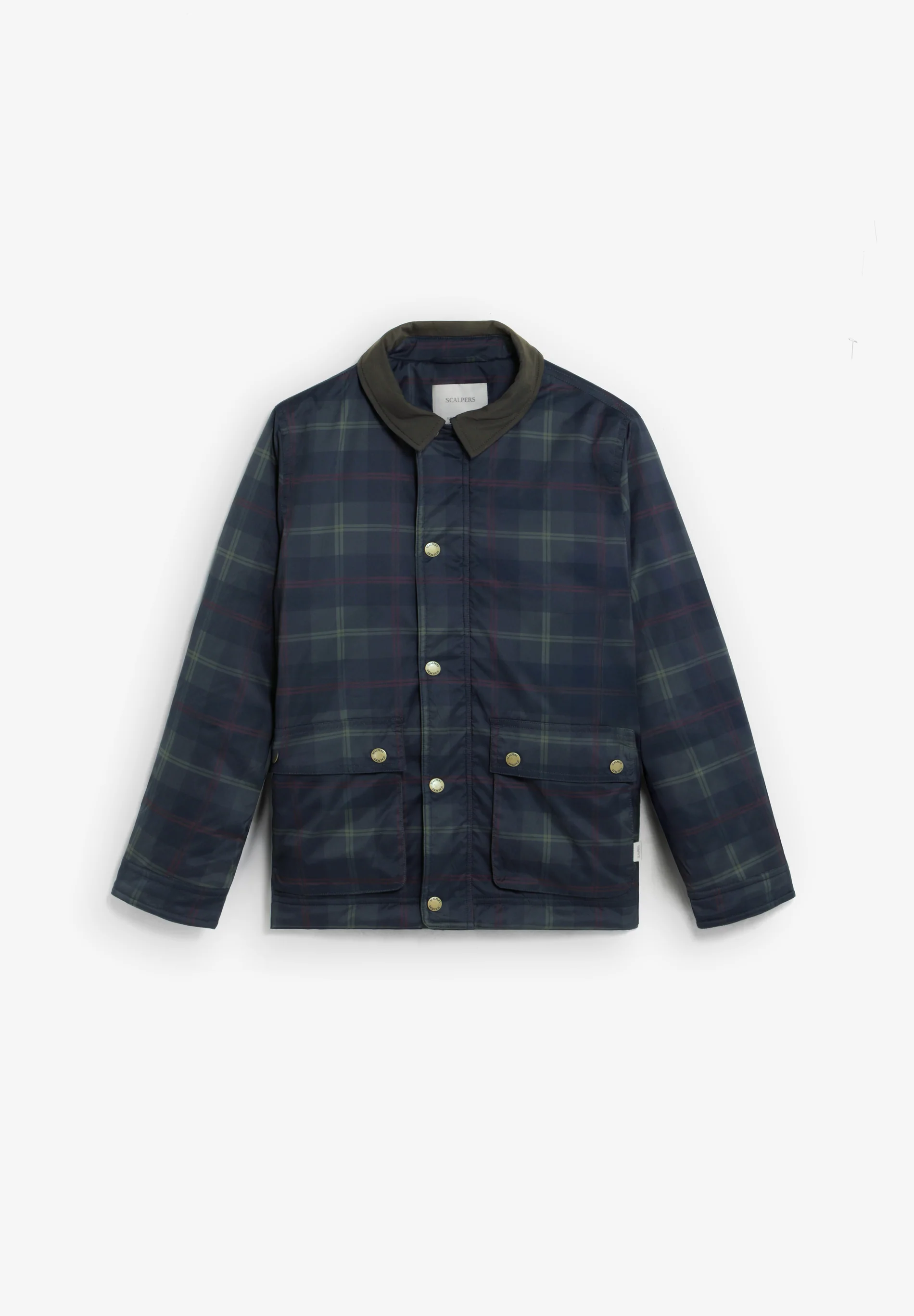 CHAQUETA ENCERADA CUADROS - Image 4