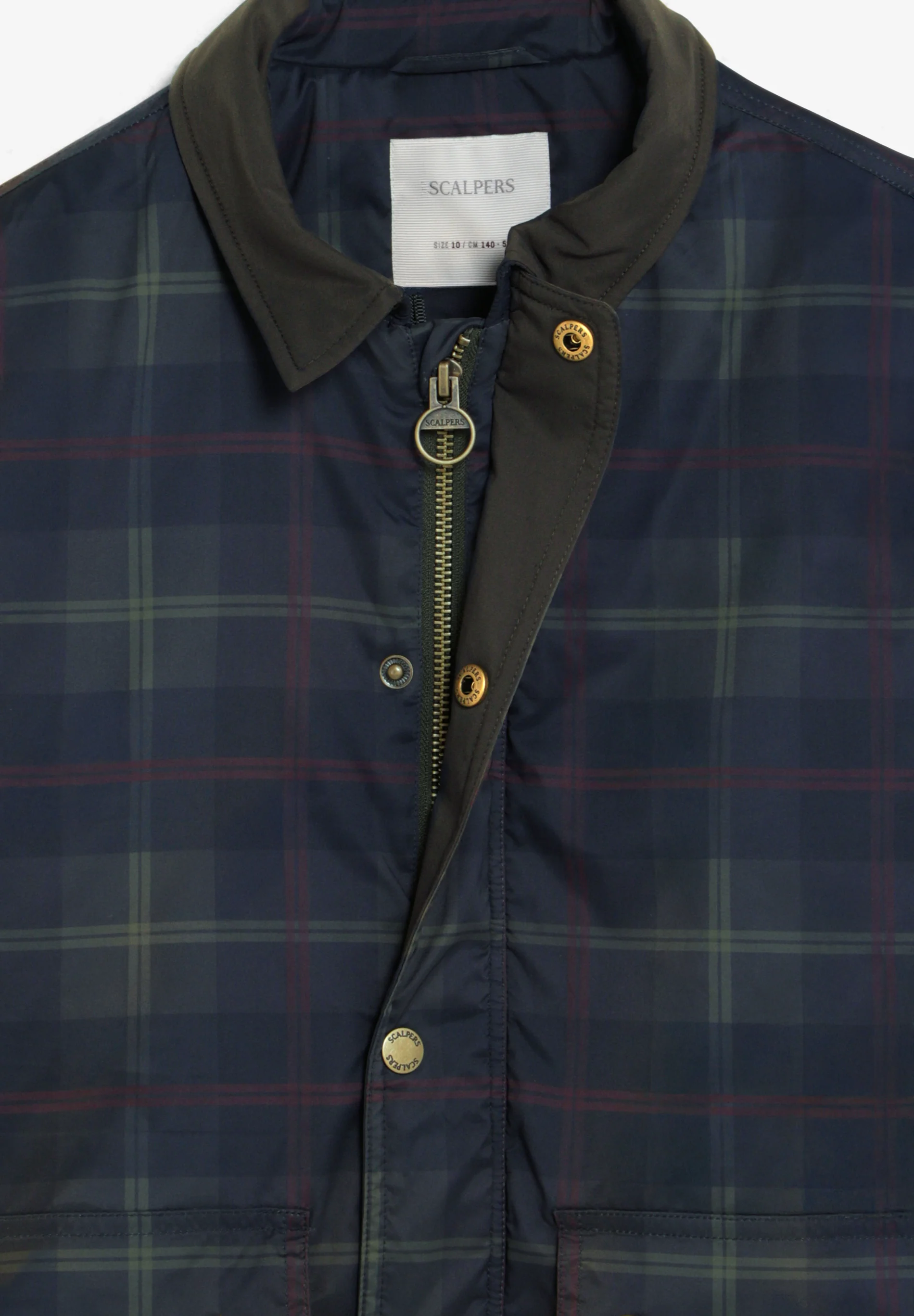 CHAQUETA ENCERADA CUADROS - Image 6